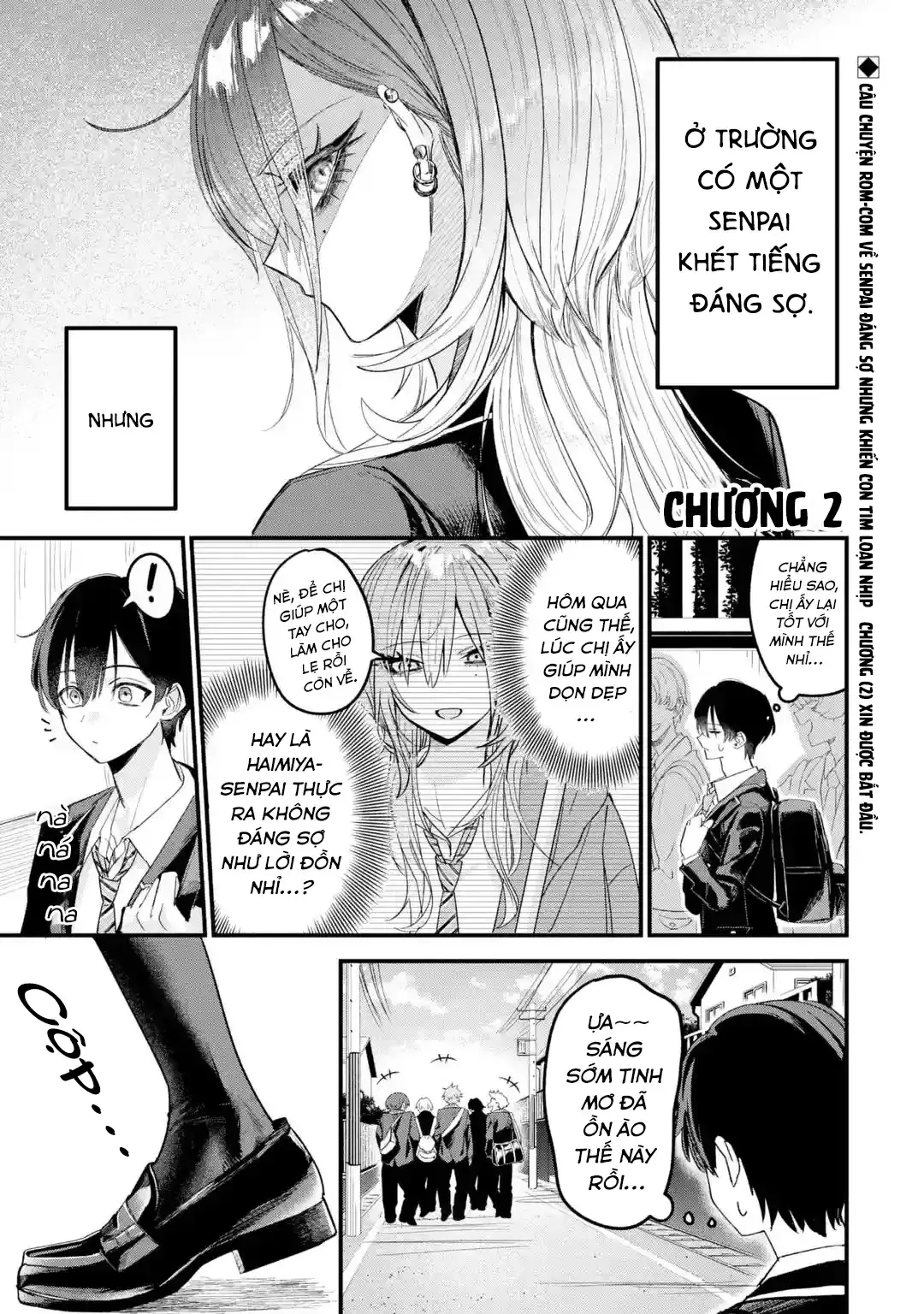 Haimiya-Senpai Không Chỉ Đáng Sợ Mà Còn Dễ Thương Chapter 2 - Trang 3