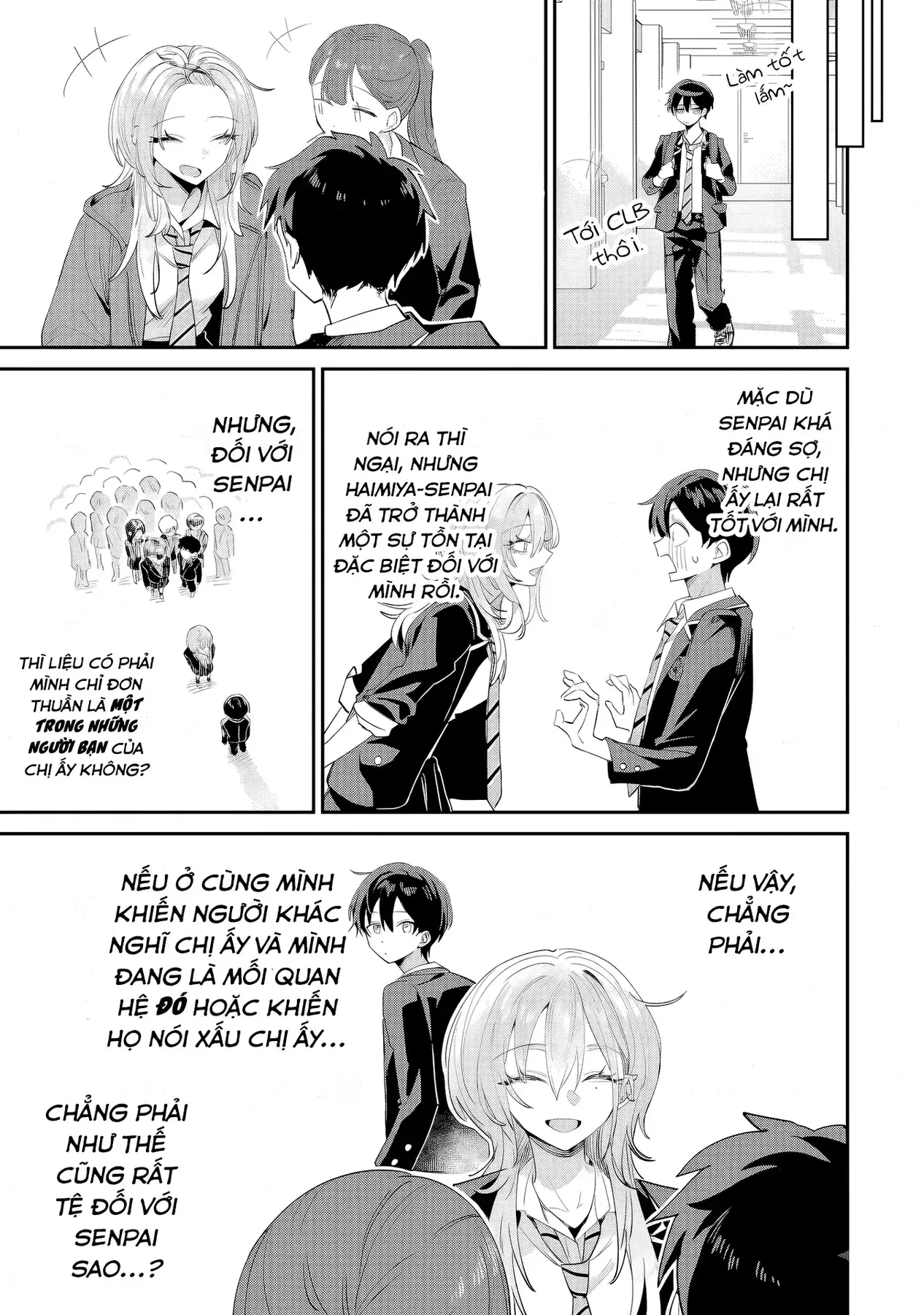 Haimiya-Senpai Không Chỉ Đáng Sợ Mà Còn Dễ Thương Chapter 20 - Trang 11