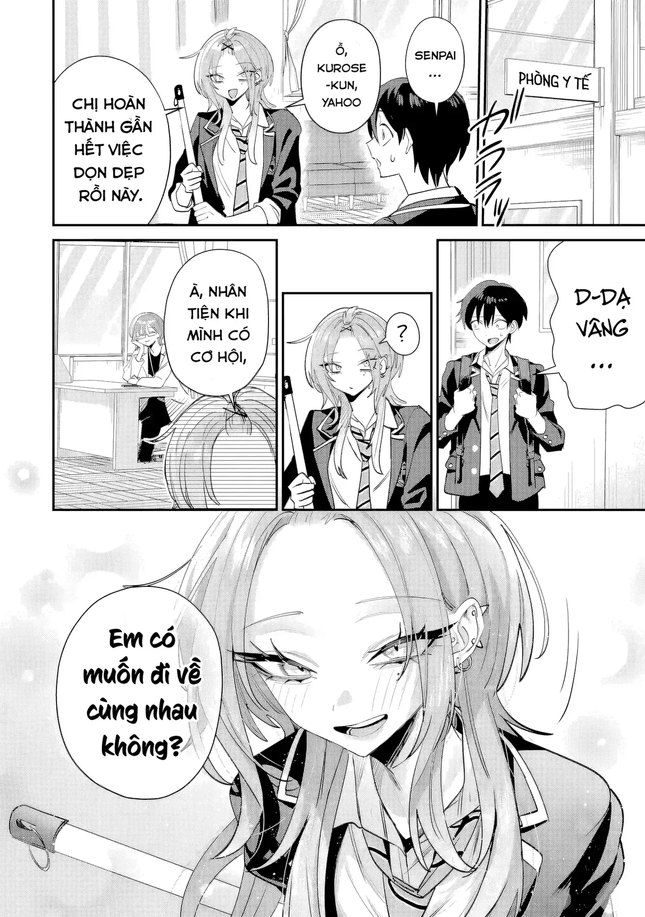 Haimiya-Senpai Không Chỉ Đáng Sợ Mà Còn Dễ Thương Chapter 20 - Trang 12