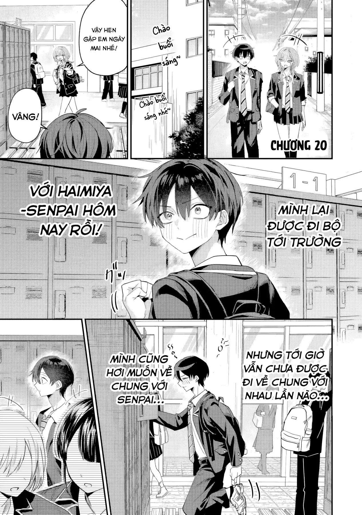 Haimiya-Senpai Không Chỉ Đáng Sợ Mà Còn Dễ Thương Chapter 20 - Trang 3