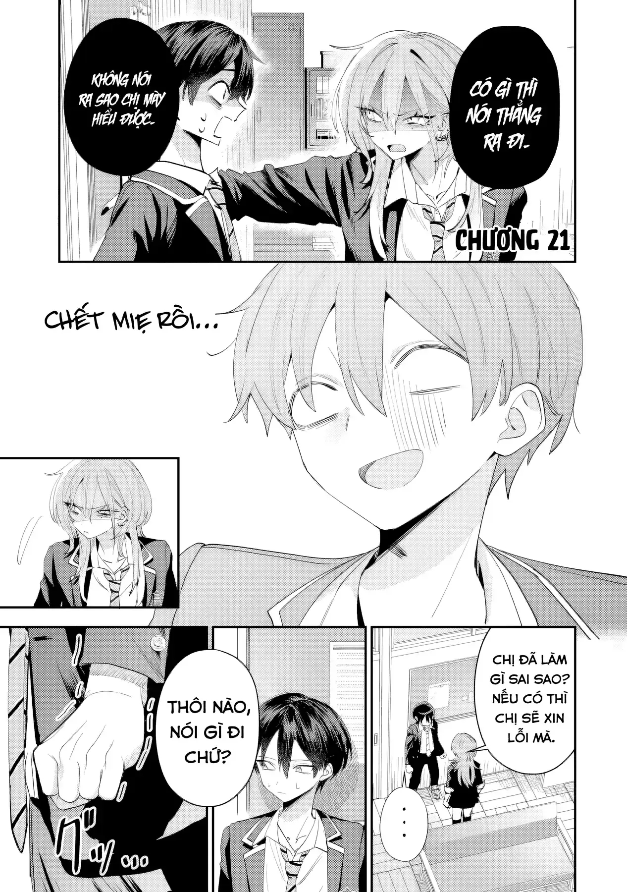 Haimiya-Senpai Không Chỉ Đáng Sợ Mà Còn Dễ Thương Chapter 21 - Trang 3