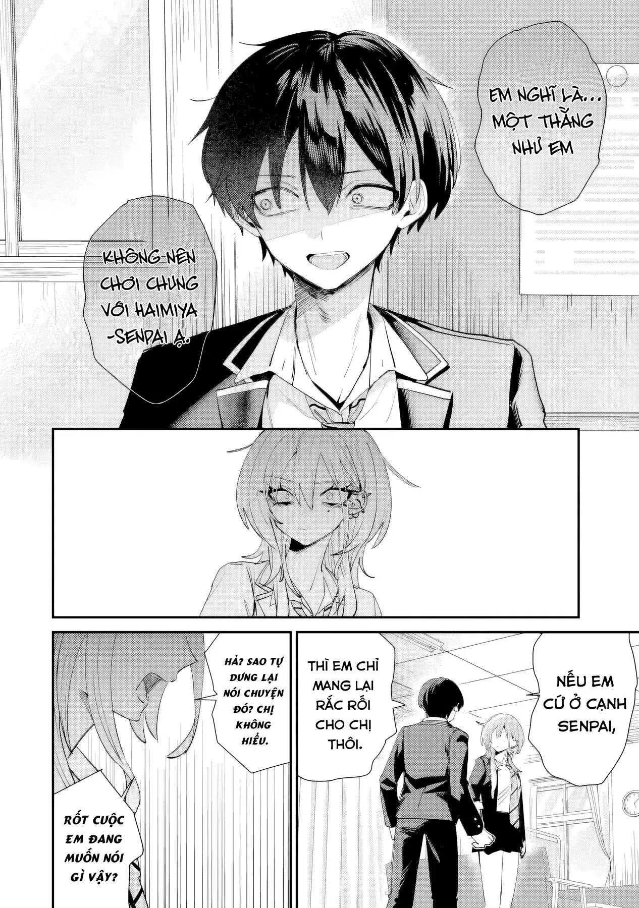 Haimiya-Senpai Không Chỉ Đáng Sợ Mà Còn Dễ Thương Chapter 21 - Trang 4