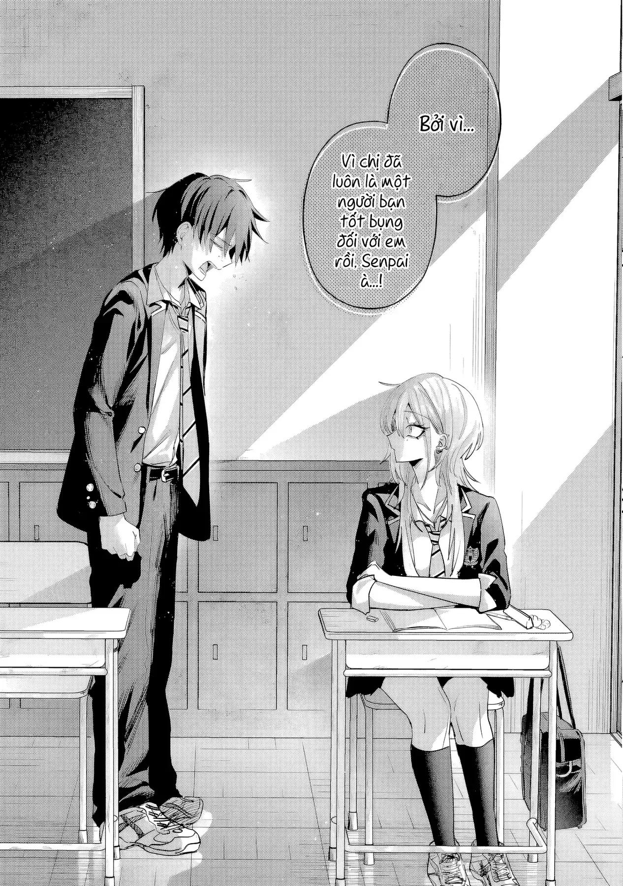 Haimiya-Senpai Không Chỉ Đáng Sợ Mà Còn Dễ Thương Chapter 22 - Trang 12