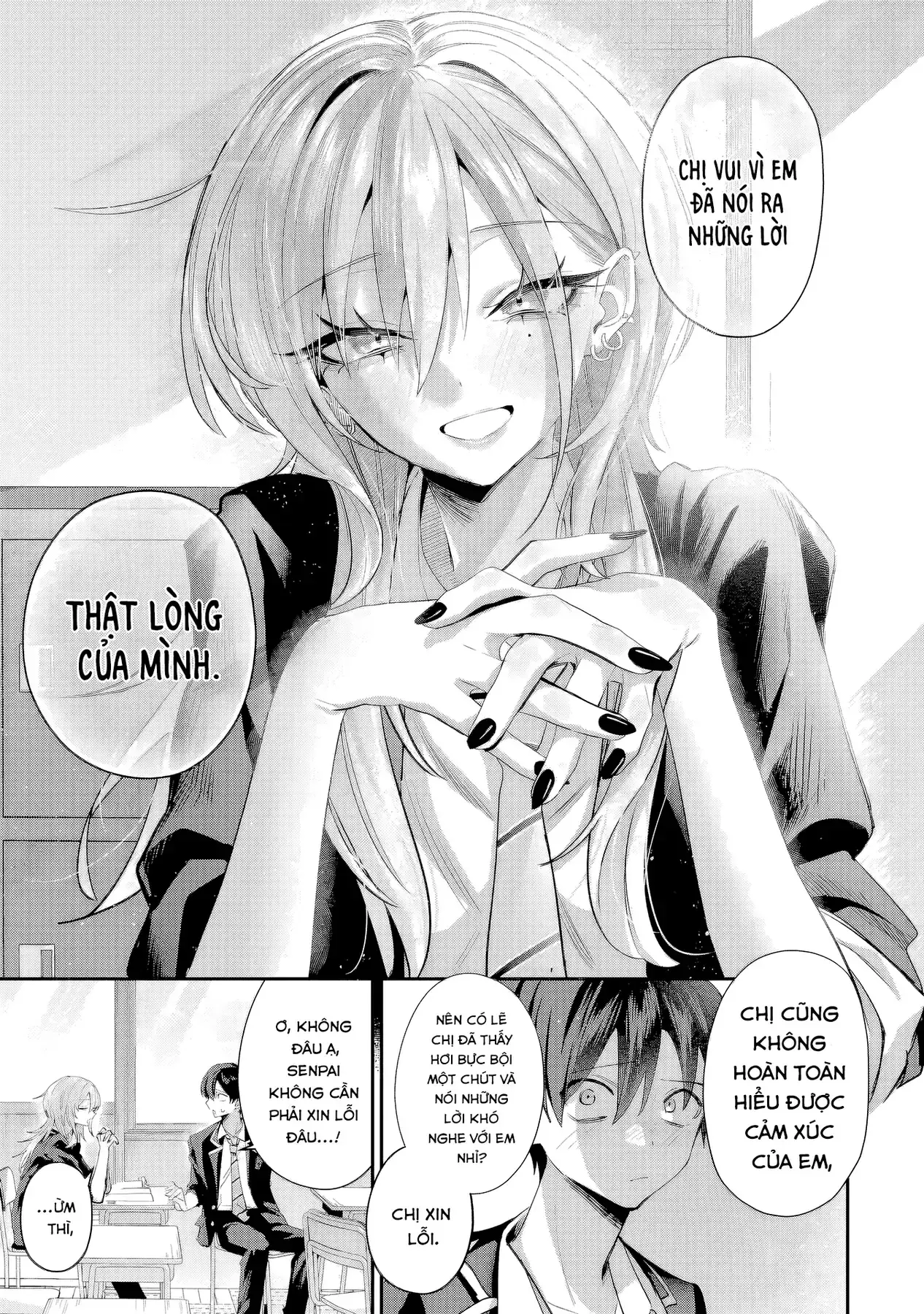 Haimiya-Senpai Không Chỉ Đáng Sợ Mà Còn Dễ Thương Chapter 22 - Trang 15