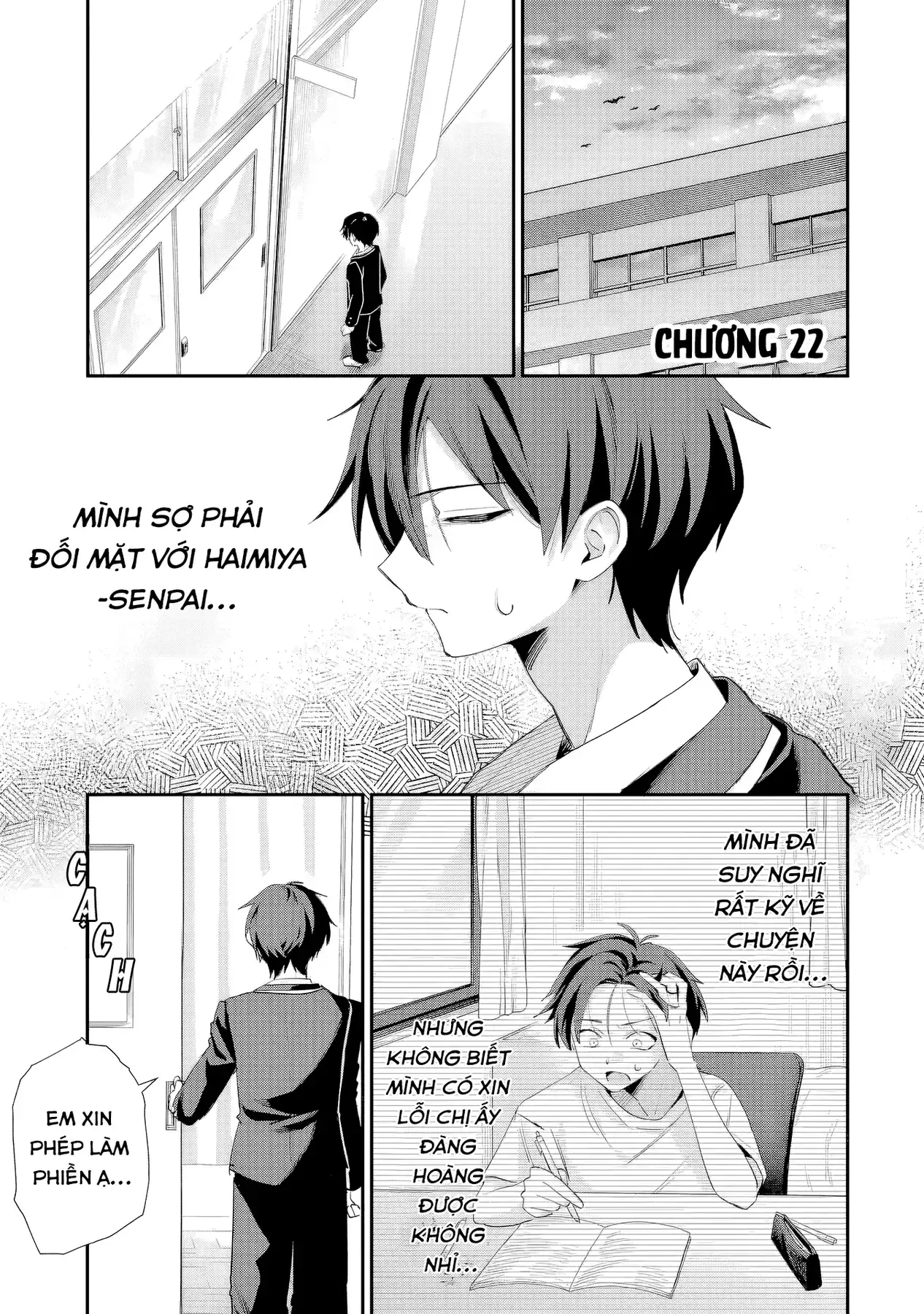 Haimiya-Senpai Không Chỉ Đáng Sợ Mà Còn Dễ Thương Chapter 22 - Trang 3