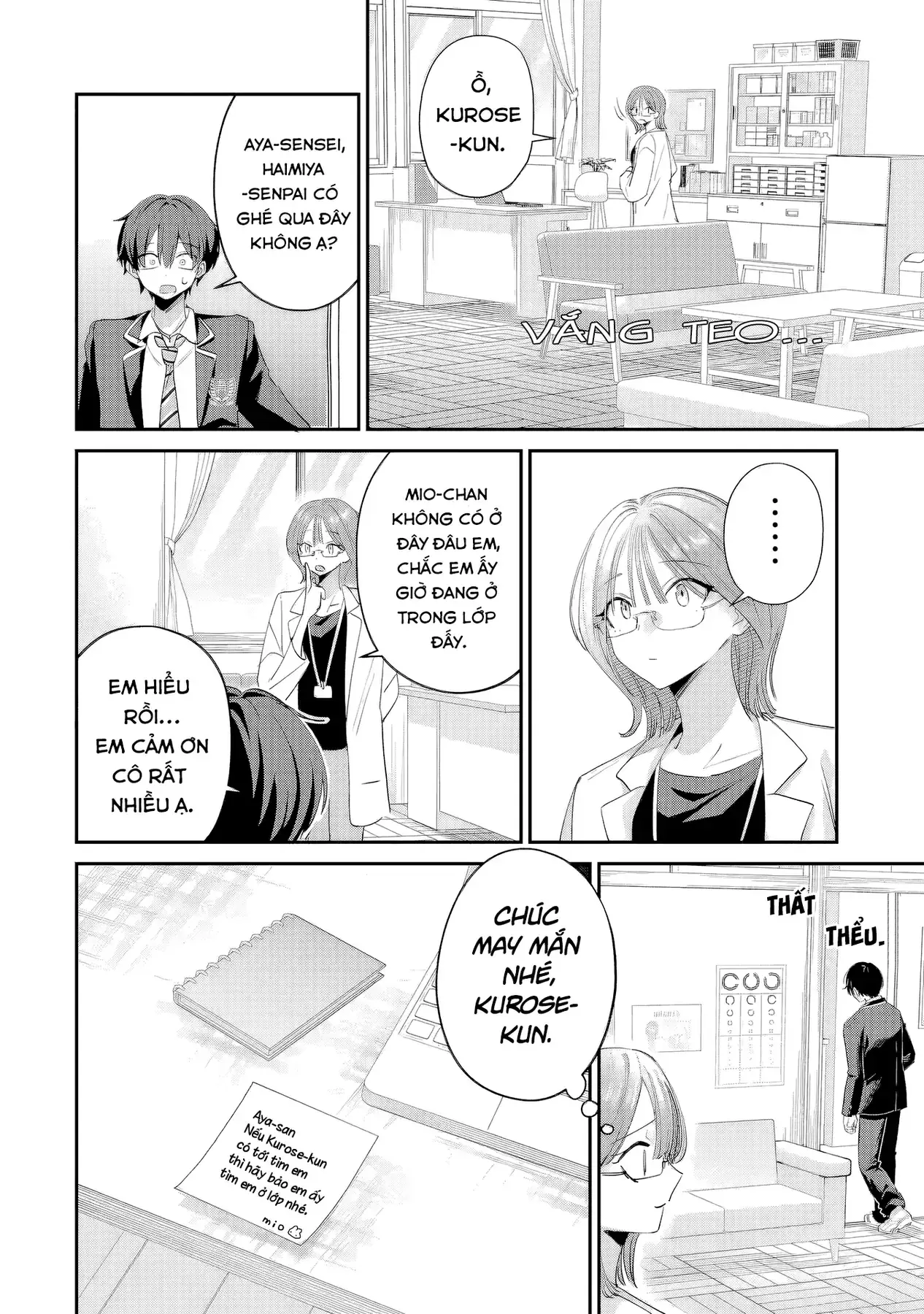 Haimiya-Senpai Không Chỉ Đáng Sợ Mà Còn Dễ Thương Chapter 22 - Trang 4