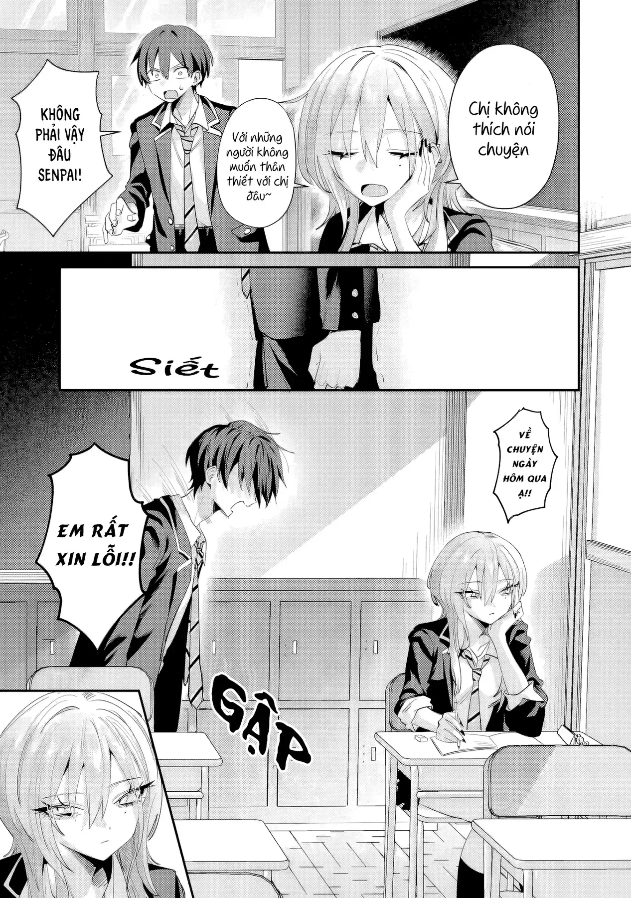 Haimiya-Senpai Không Chỉ Đáng Sợ Mà Còn Dễ Thương Chapter 22 - Trang 7