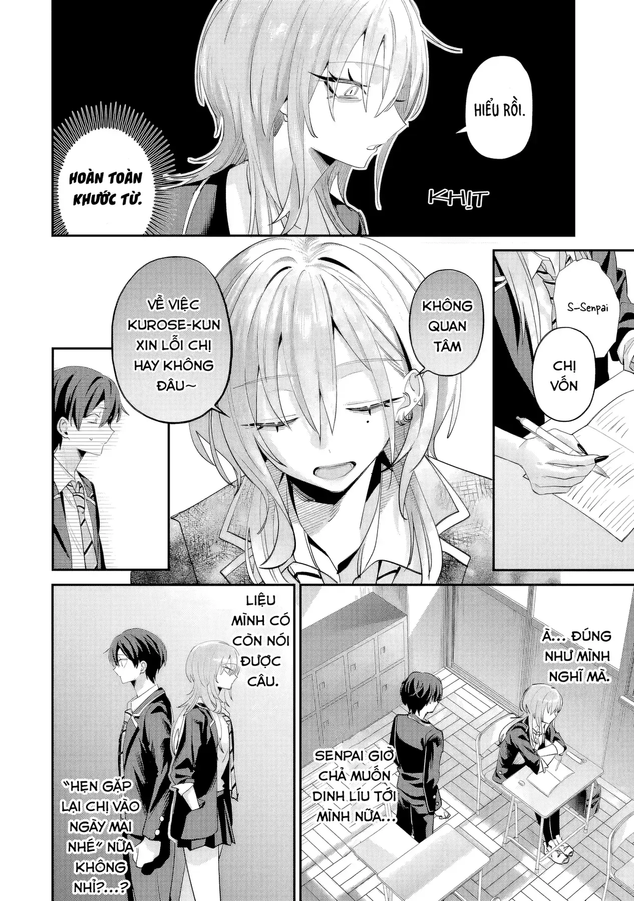 Haimiya-Senpai Không Chỉ Đáng Sợ Mà Còn Dễ Thương Chapter 22 - Trang 8