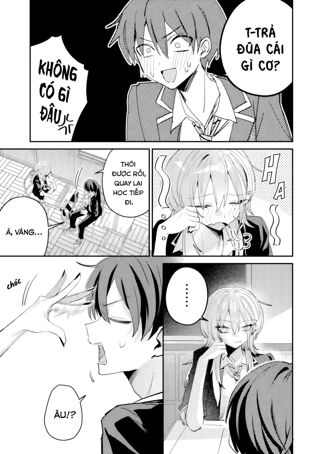 Haimiya-Senpai Không Chỉ Đáng Sợ Mà Còn Dễ Thương Chapter 23 - Trang 15