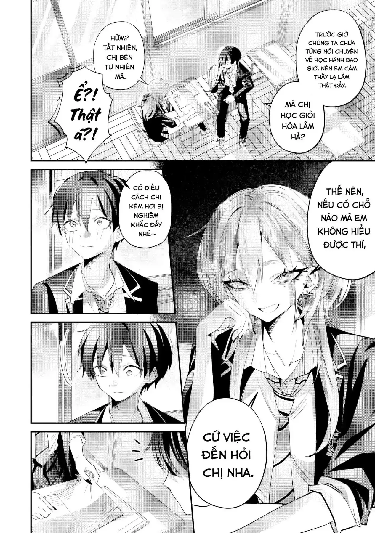 Haimiya-Senpai Không Chỉ Đáng Sợ Mà Còn Dễ Thương Chapter 23 - Trang 4