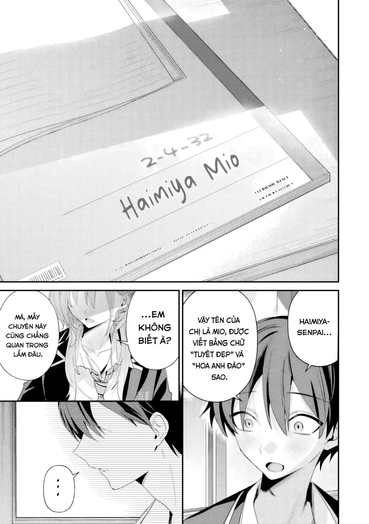 Haimiya-Senpai Không Chỉ Đáng Sợ Mà Còn Dễ Thương Chapter 23 - Trang 5