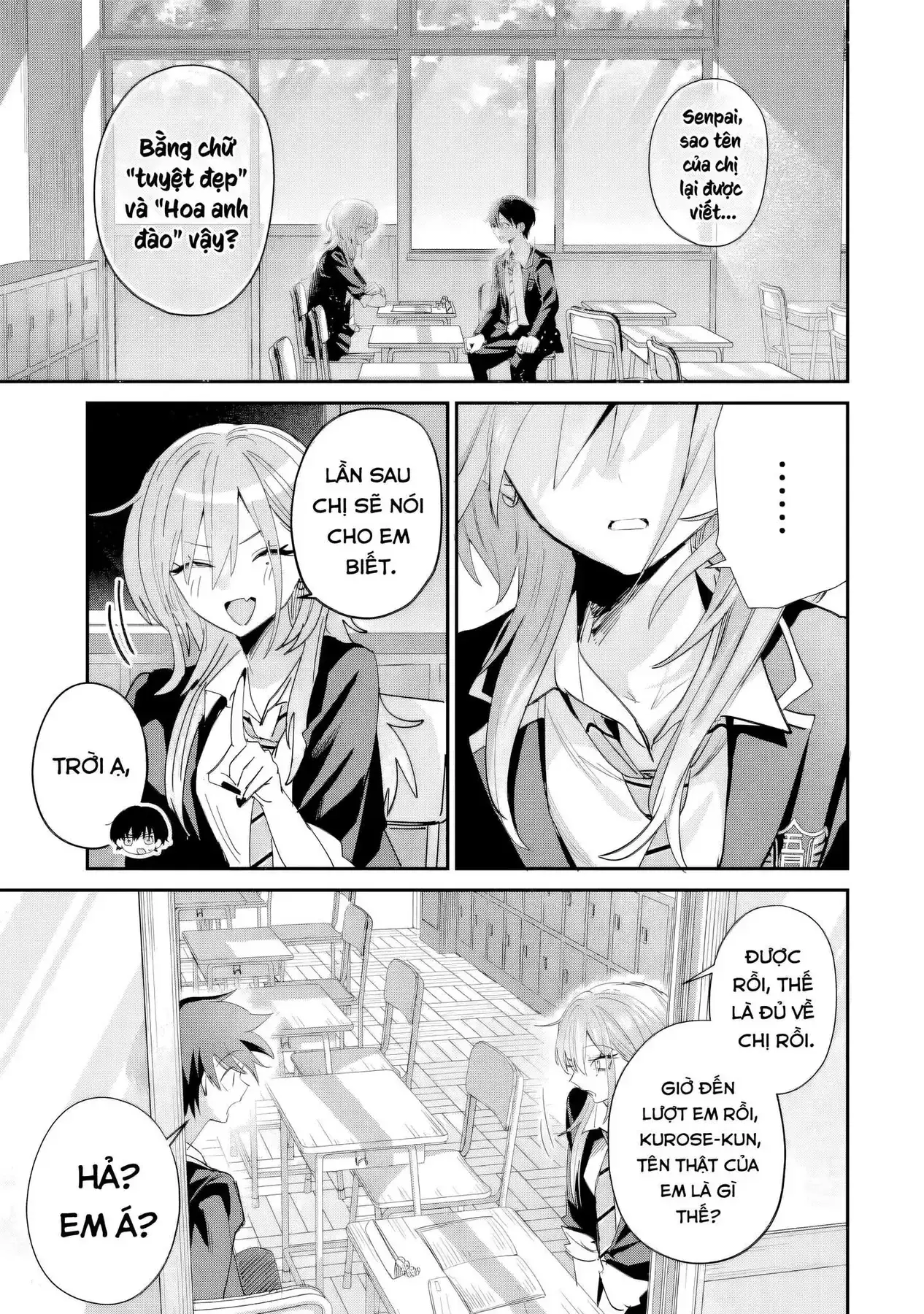 Haimiya-Senpai Không Chỉ Đáng Sợ Mà Còn Dễ Thương Chapter 23 - Trang 7