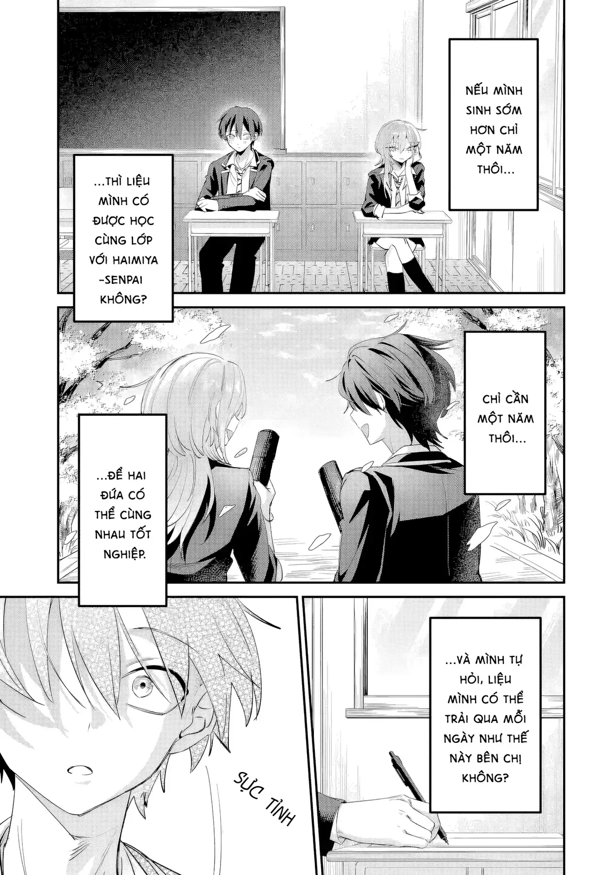 Haimiya-Senpai Không Chỉ Đáng Sợ Mà Còn Dễ Thương Chapter 24 - Trang 11