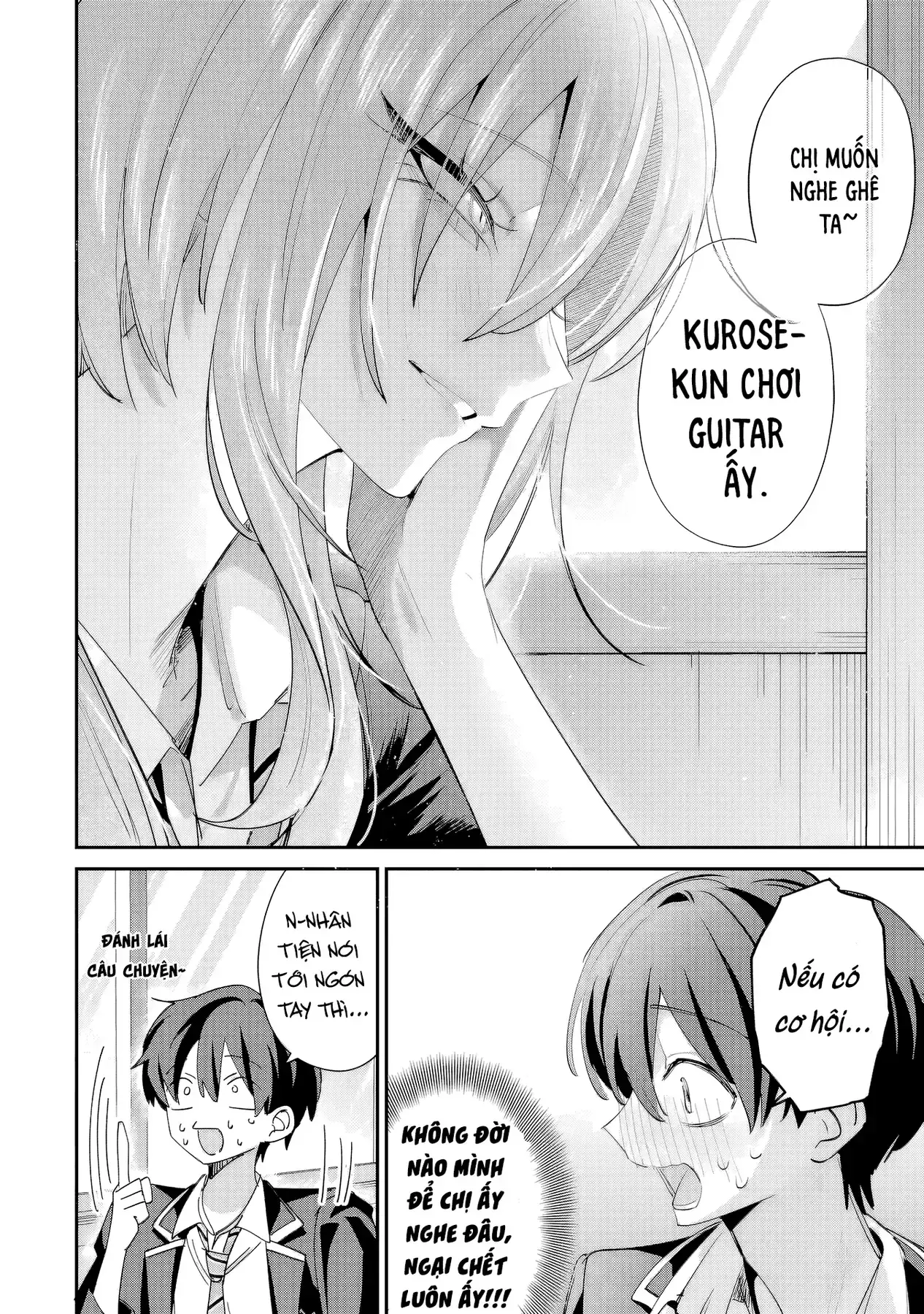 Haimiya-Senpai Không Chỉ Đáng Sợ Mà Còn Dễ Thương Chapter 24 - Trang 8
