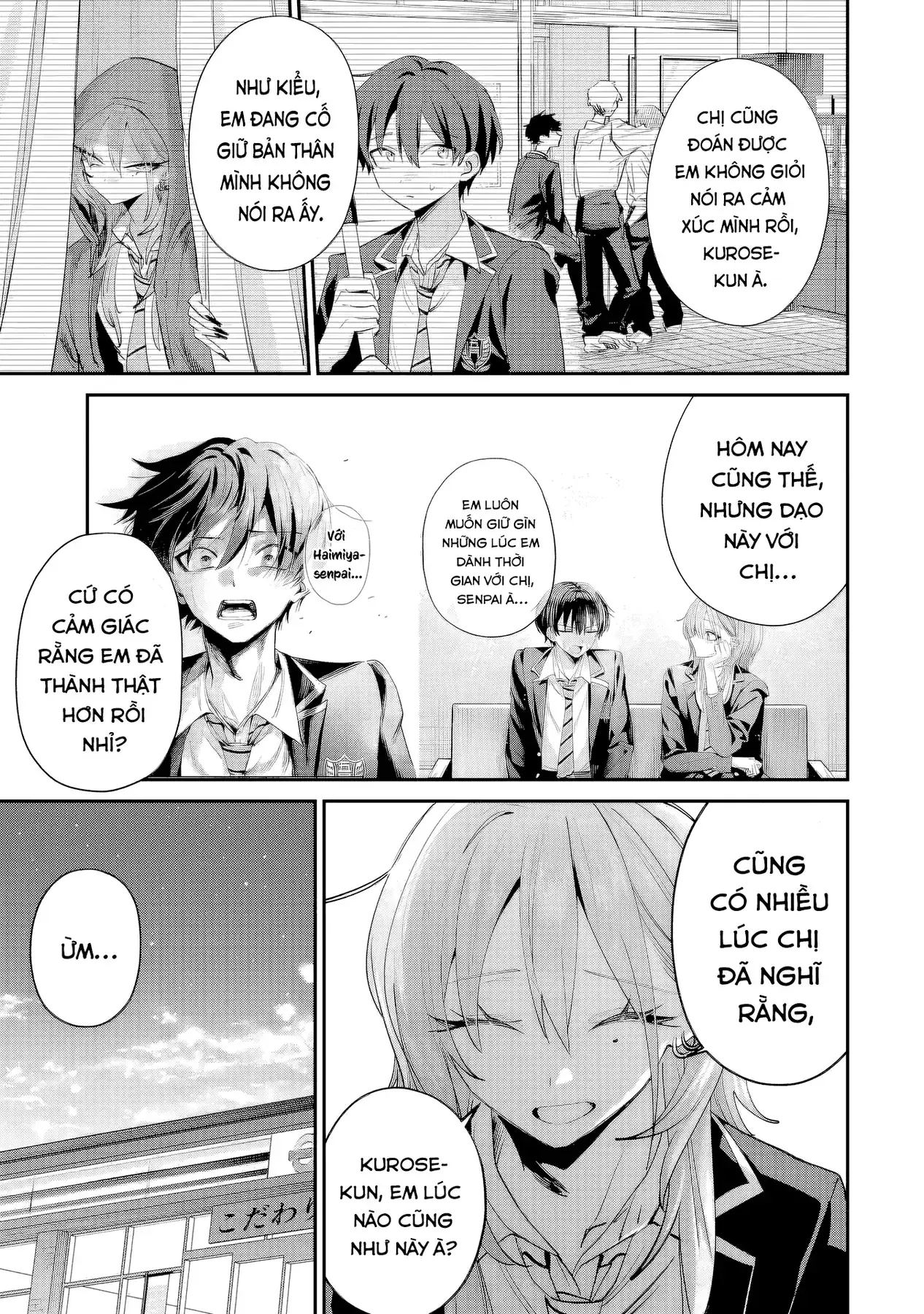 Haimiya-Senpai Không Chỉ Đáng Sợ Mà Còn Dễ Thương Chapter 25 - Trang 11