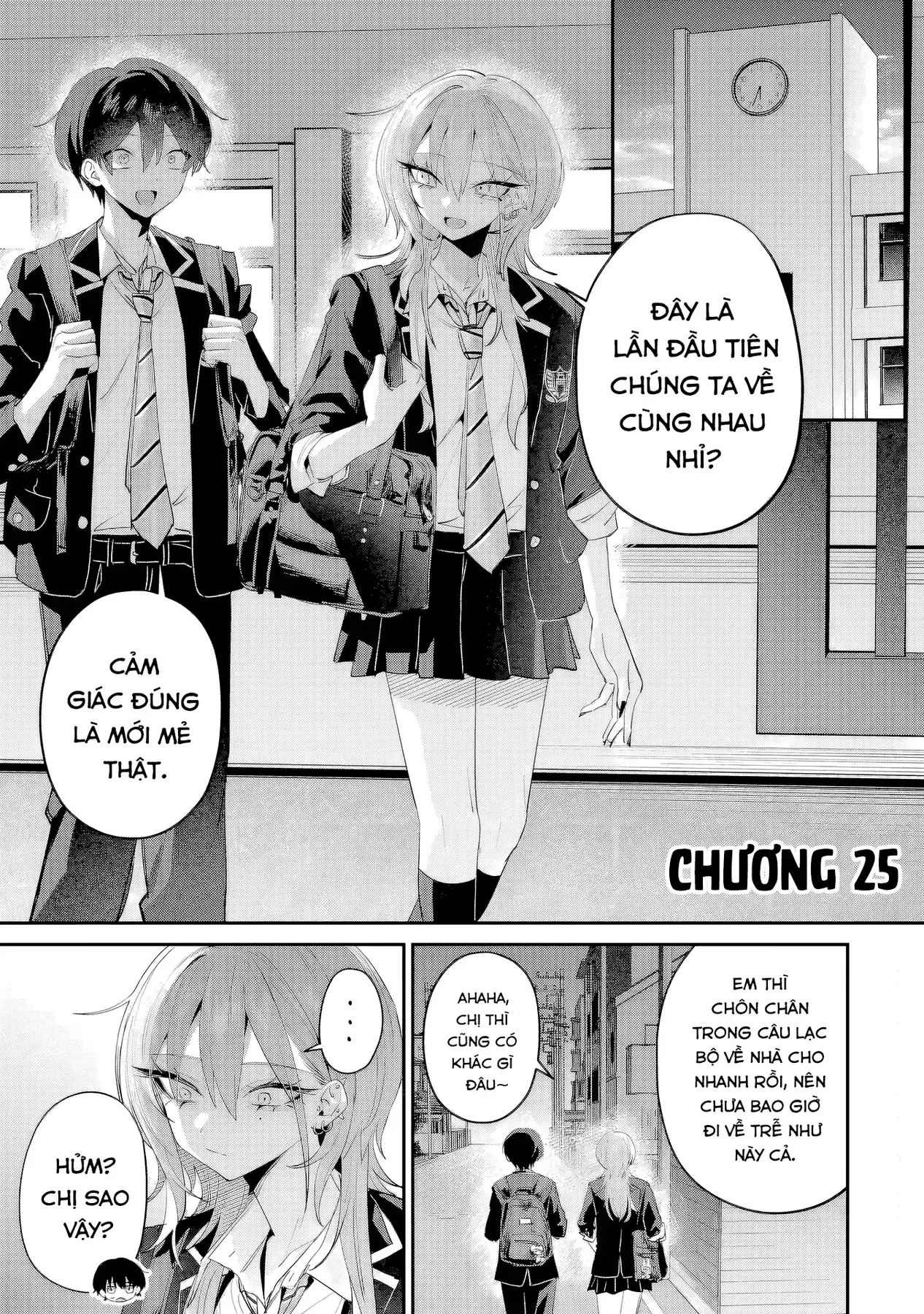 Haimiya-Senpai Không Chỉ Đáng Sợ Mà Còn Dễ Thương Chapter 25 - Trang 3