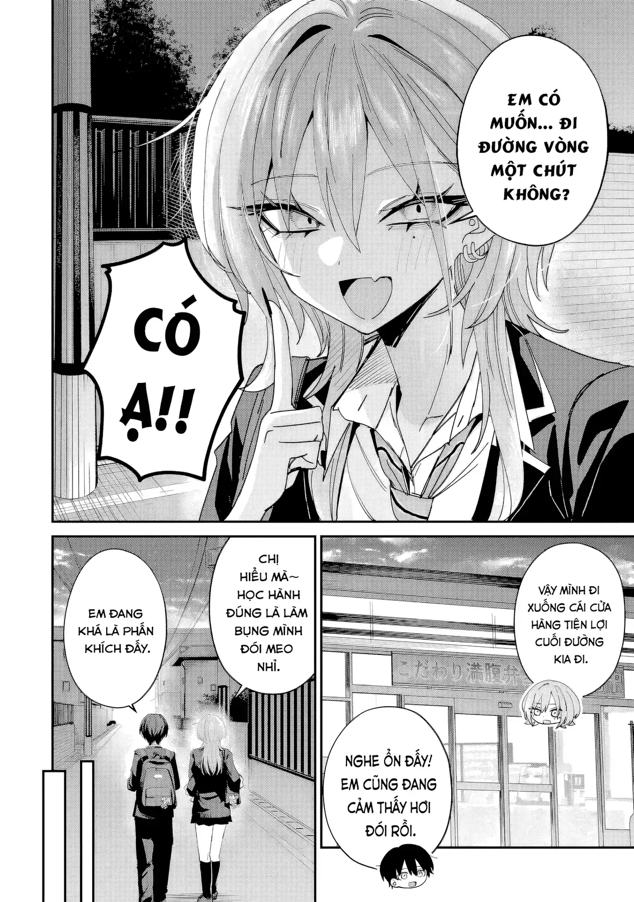 Haimiya-Senpai Không Chỉ Đáng Sợ Mà Còn Dễ Thương Chapter 25 - Trang 4
