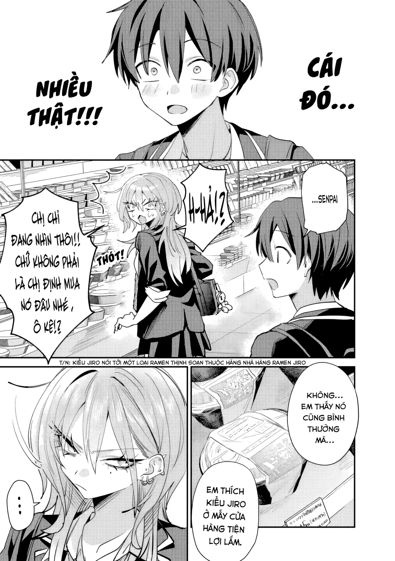 Haimiya-Senpai Không Chỉ Đáng Sợ Mà Còn Dễ Thương Chapter 25 - Trang 7
