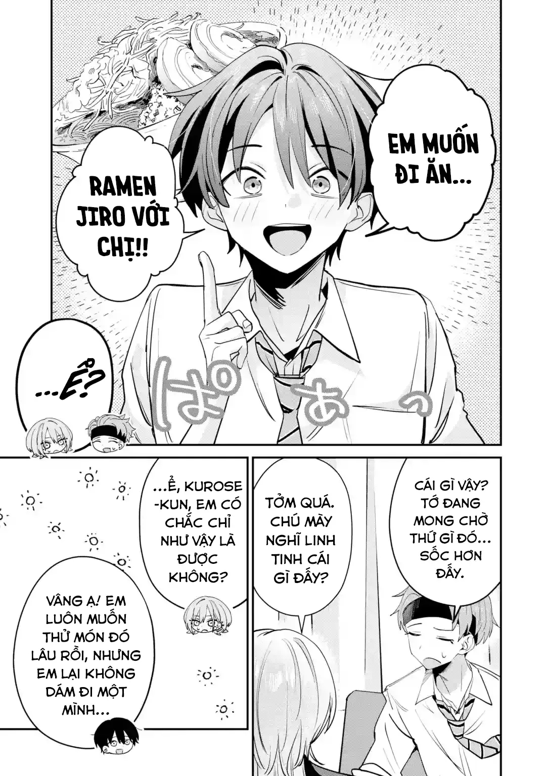 Haimiya-Senpai Không Chỉ Đáng Sợ Mà Còn Dễ Thương Chapter 26 - Trang 15