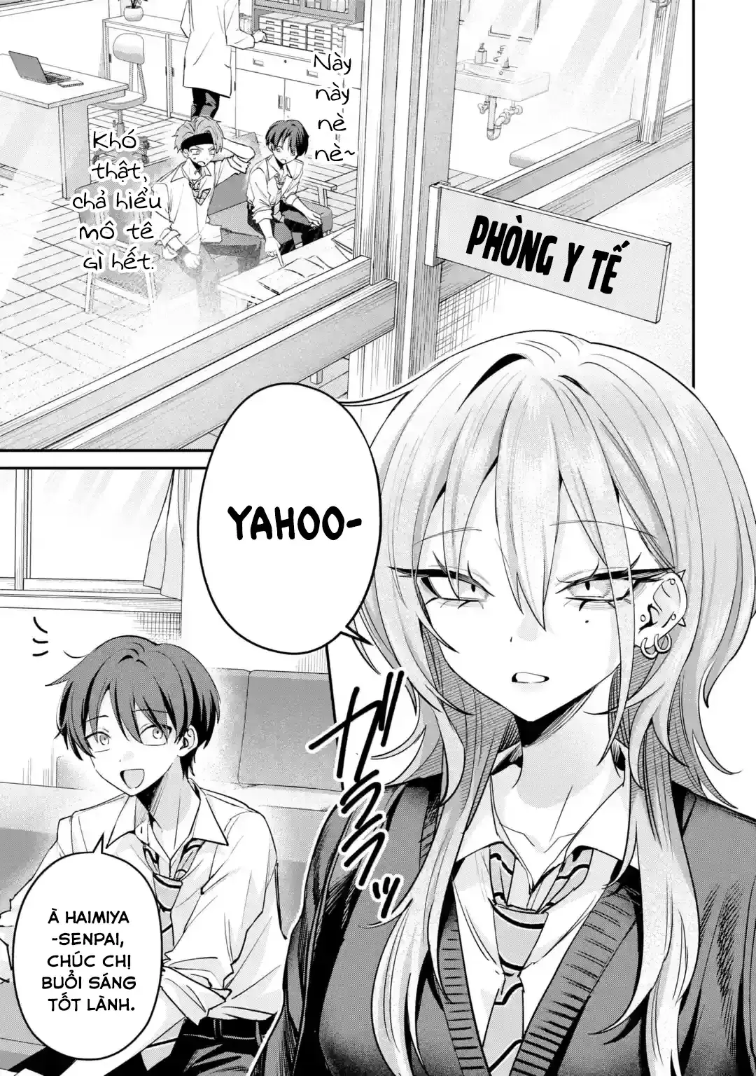 Haimiya-Senpai Không Chỉ Đáng Sợ Mà Còn Dễ Thương Chapter 26 - Trang 3