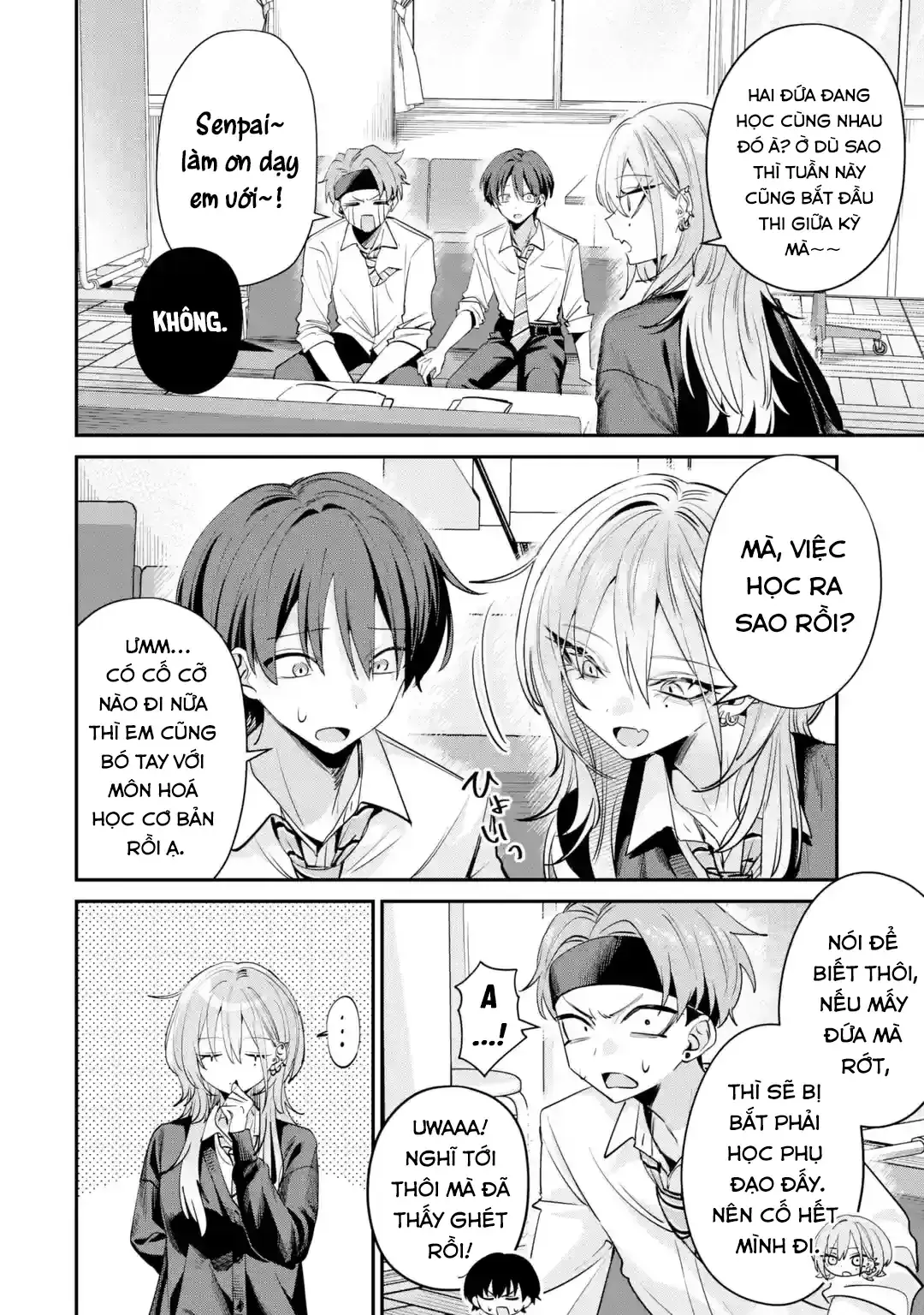 Haimiya-Senpai Không Chỉ Đáng Sợ Mà Còn Dễ Thương Chapter 26 - Trang 4