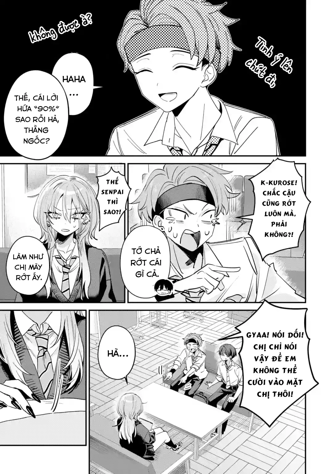 Haimiya-Senpai Không Chỉ Đáng Sợ Mà Còn Dễ Thương Chapter 26 - Trang 9