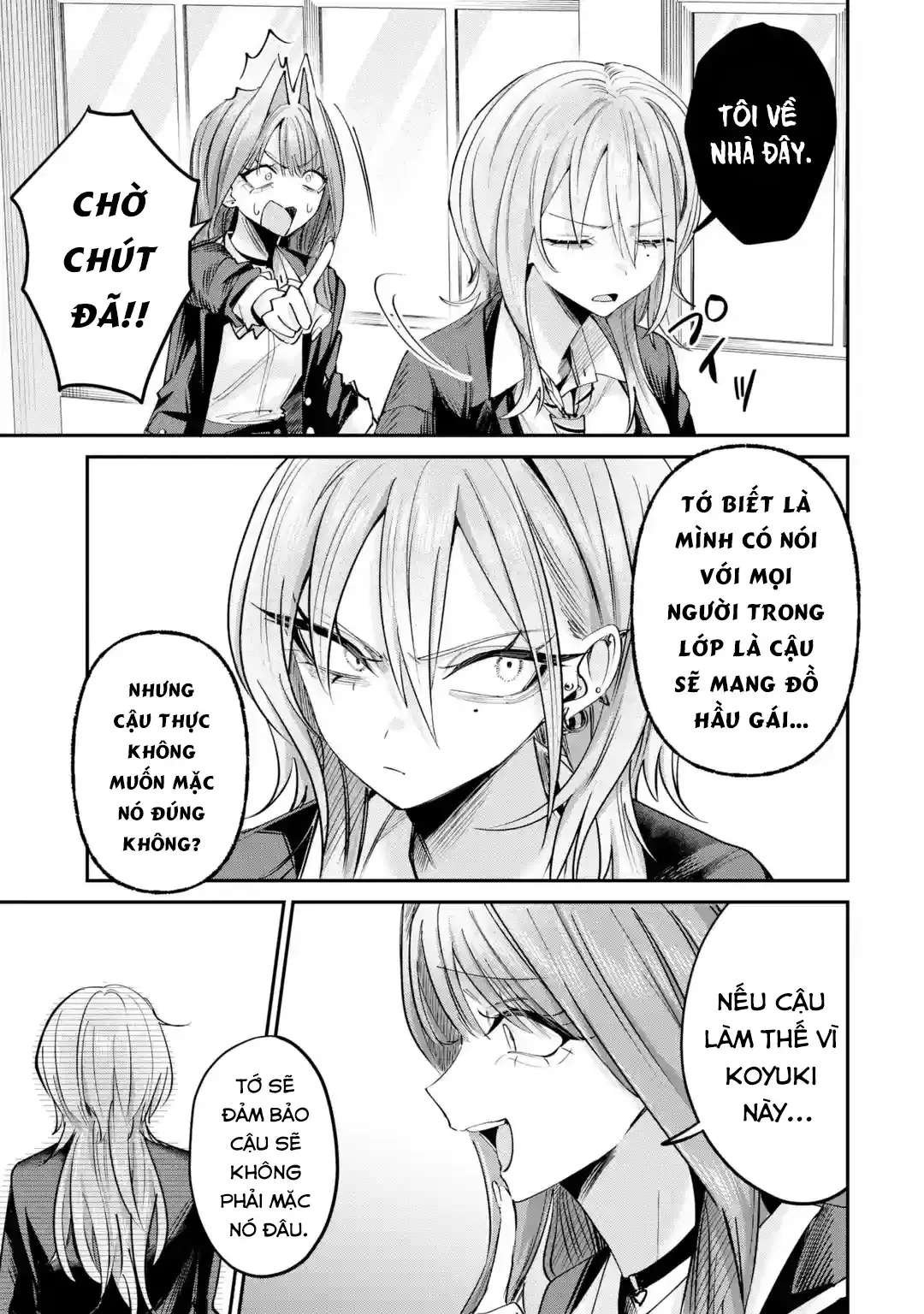 Haimiya-Senpai Không Chỉ Đáng Sợ Mà Còn Dễ Thương Chapter 27 - Trang 13