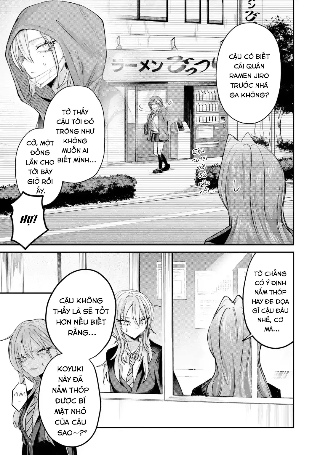 Haimiya-Senpai Không Chỉ Đáng Sợ Mà Còn Dễ Thương Chapter 27 - Trang 15