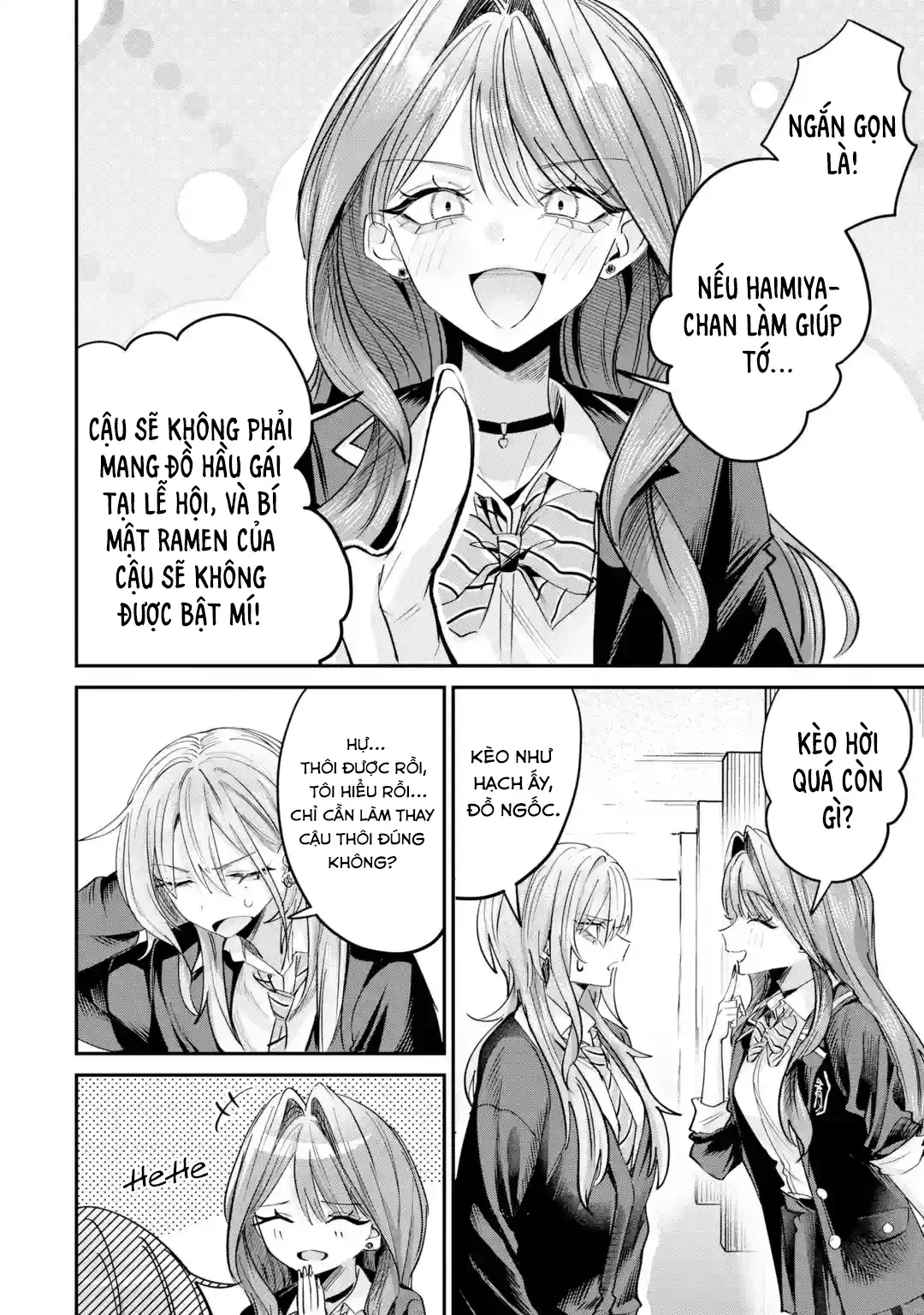 Haimiya-Senpai Không Chỉ Đáng Sợ Mà Còn Dễ Thương Chapter 27 - Trang 16