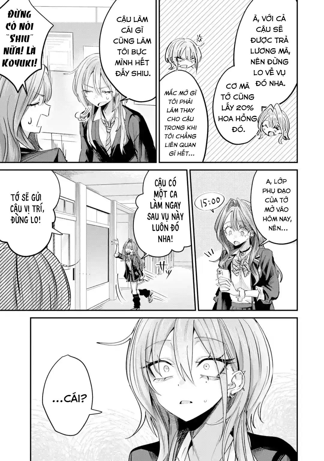 Haimiya-Senpai Không Chỉ Đáng Sợ Mà Còn Dễ Thương Chapter 27 - Trang 17