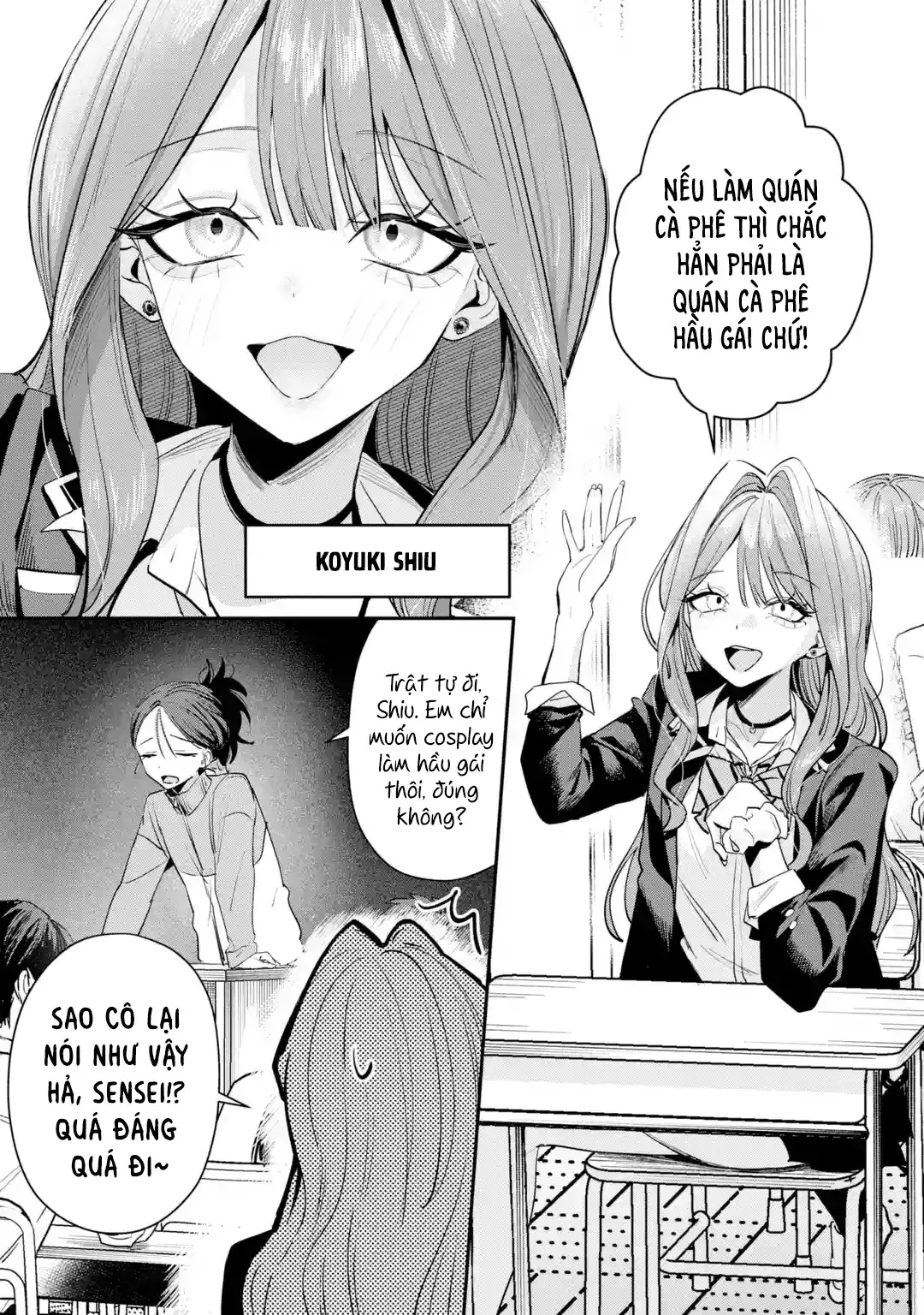 Haimiya-Senpai Không Chỉ Đáng Sợ Mà Còn Dễ Thương Chapter 27 - Trang 4