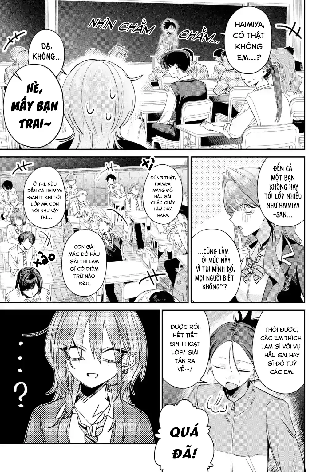 Haimiya-Senpai Không Chỉ Đáng Sợ Mà Còn Dễ Thương Chapter 27 - Trang 7