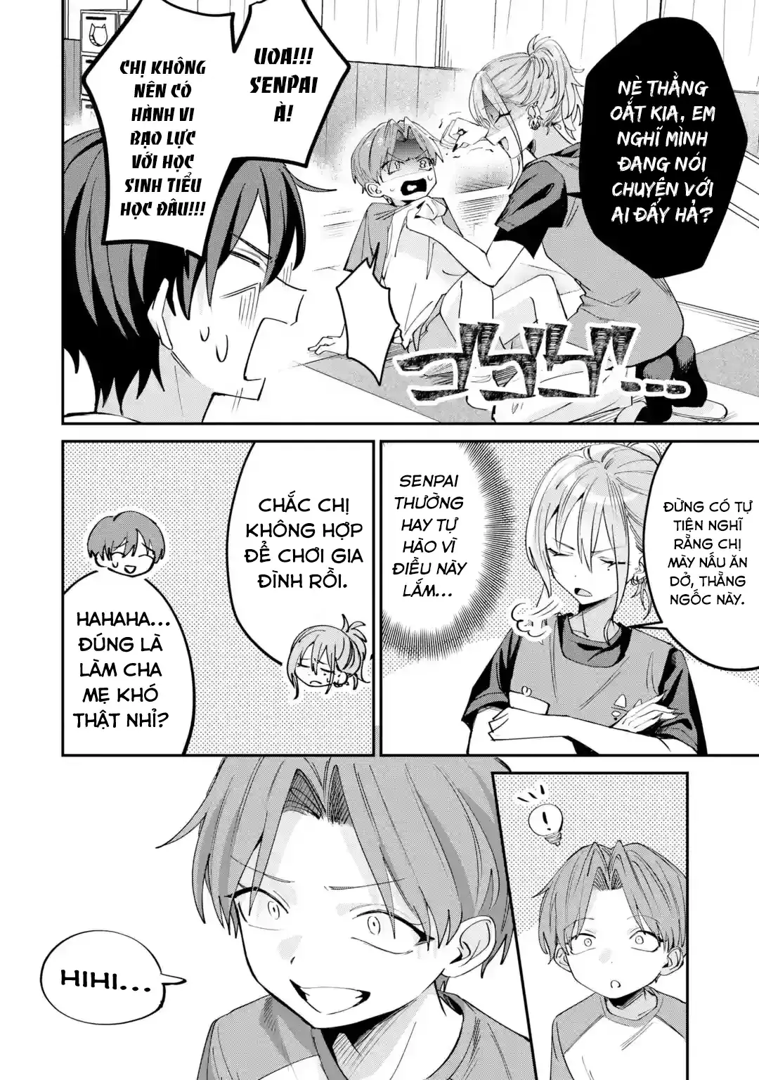 Haimiya-Senpai Không Chỉ Đáng Sợ Mà Còn Dễ Thương Chapter 29.1 - Trang 10