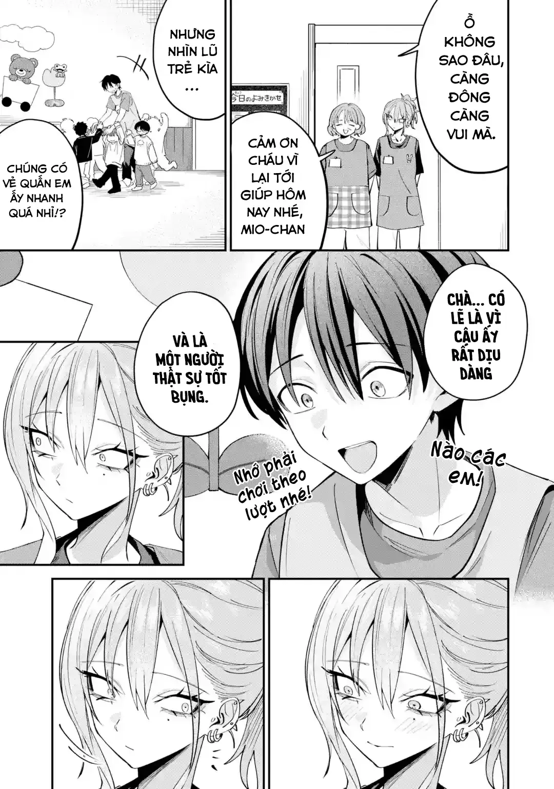 Haimiya-Senpai Không Chỉ Đáng Sợ Mà Còn Dễ Thương Chapter 29.1 - Trang 5