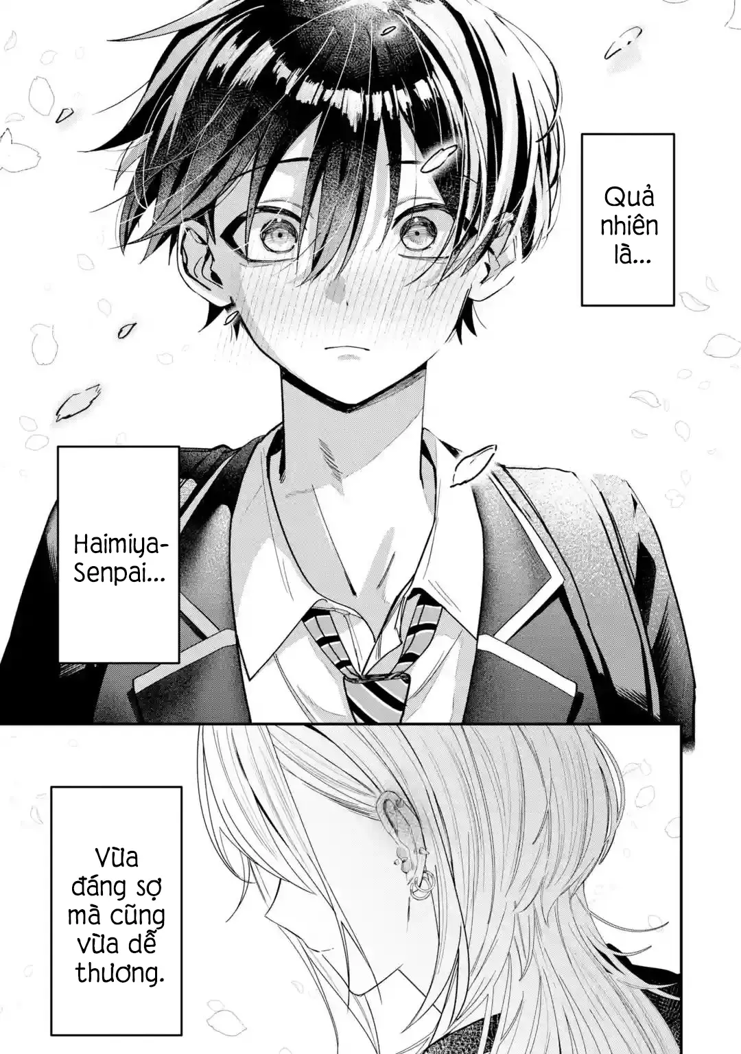 Haimiya-Senpai Không Chỉ Đáng Sợ Mà Còn Dễ Thương Chapter 3 - Trang 11