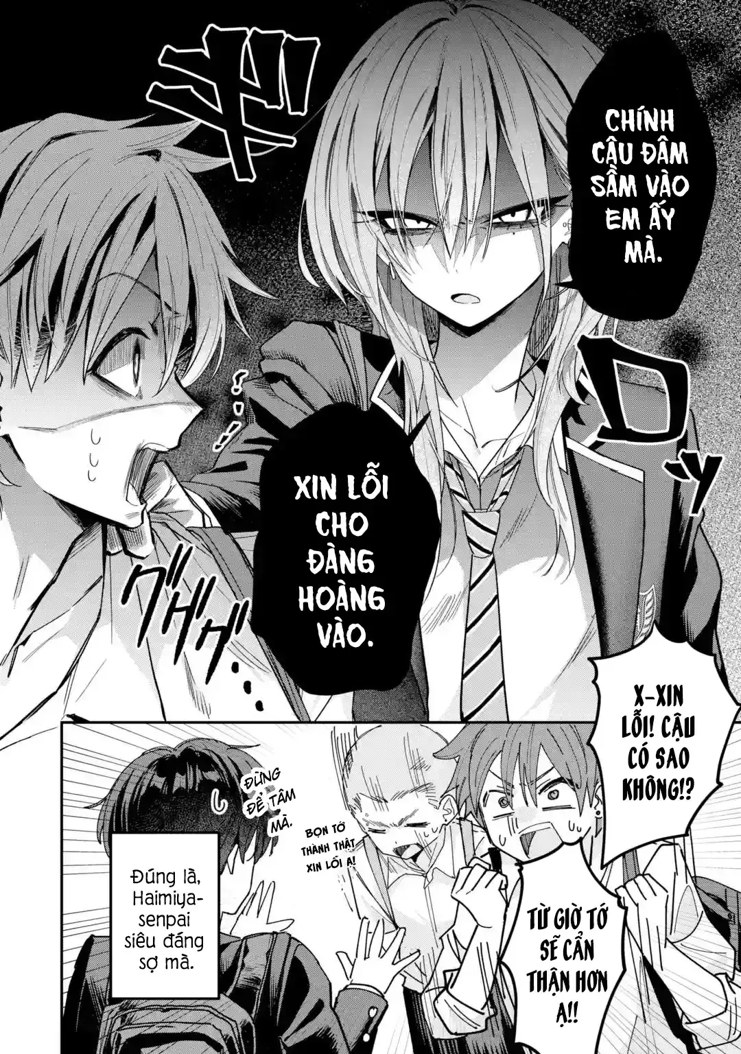 Haimiya-Senpai Không Chỉ Đáng Sợ Mà Còn Dễ Thương Chapter 3 - Trang 4