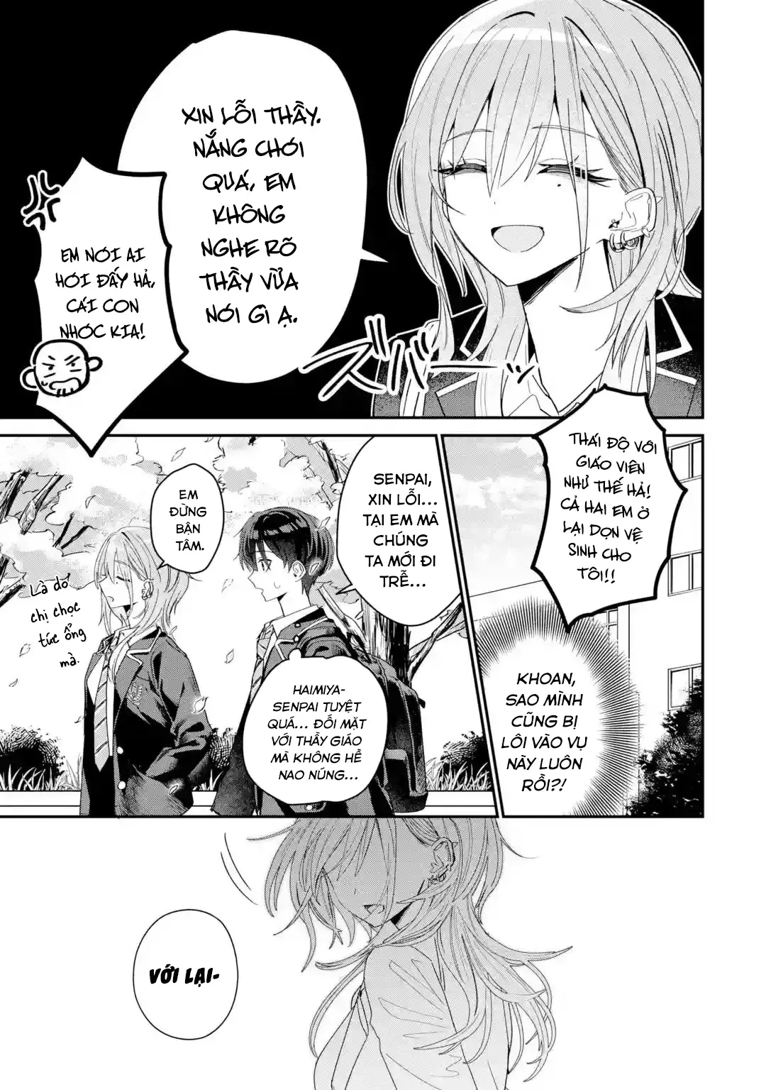 Haimiya-Senpai Không Chỉ Đáng Sợ Mà Còn Dễ Thương Chapter 3 - Trang 9