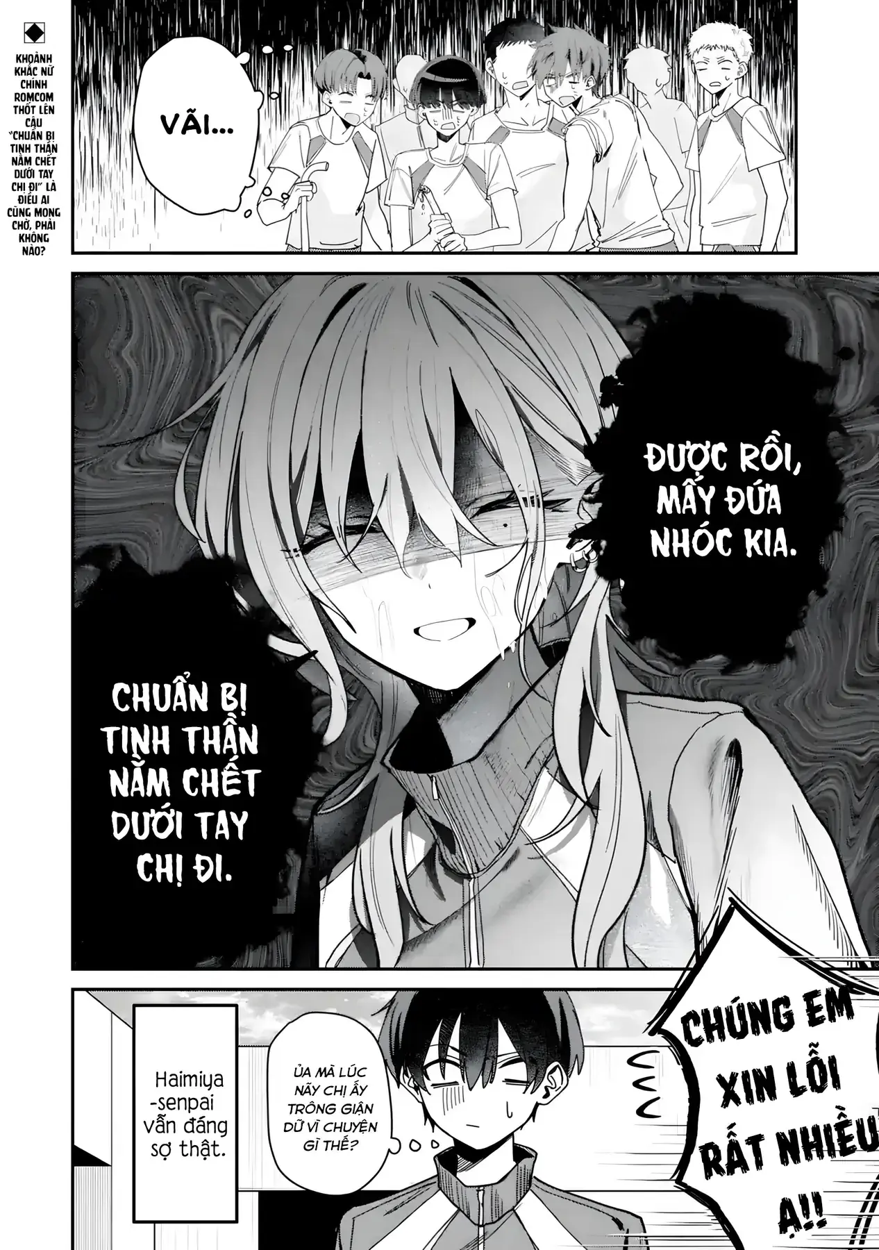 Haimiya-Senpai Không Chỉ Đáng Sợ Mà Còn Dễ Thương Chapter 4 - Trang 10
