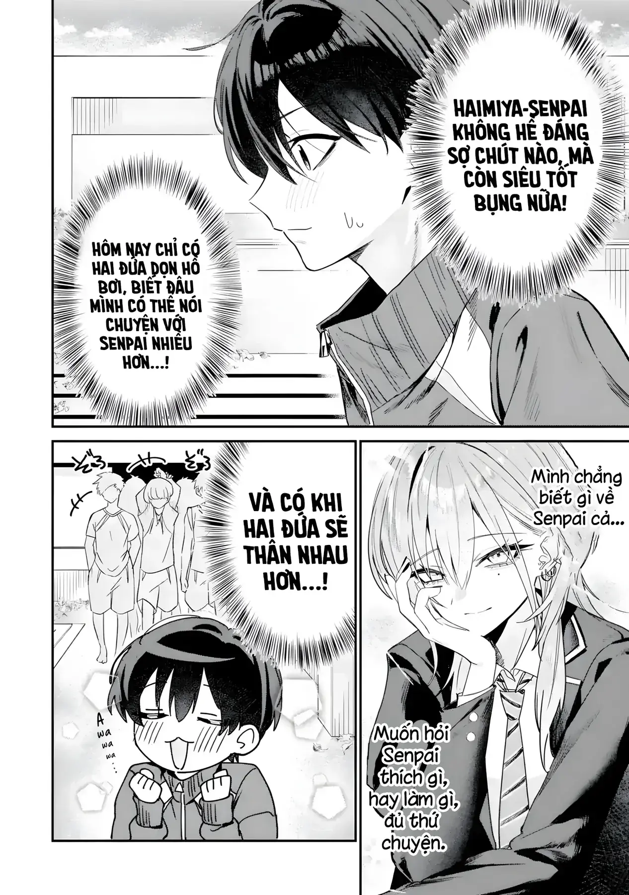 Haimiya-Senpai Không Chỉ Đáng Sợ Mà Còn Dễ Thương Chapter 4 - Trang 6