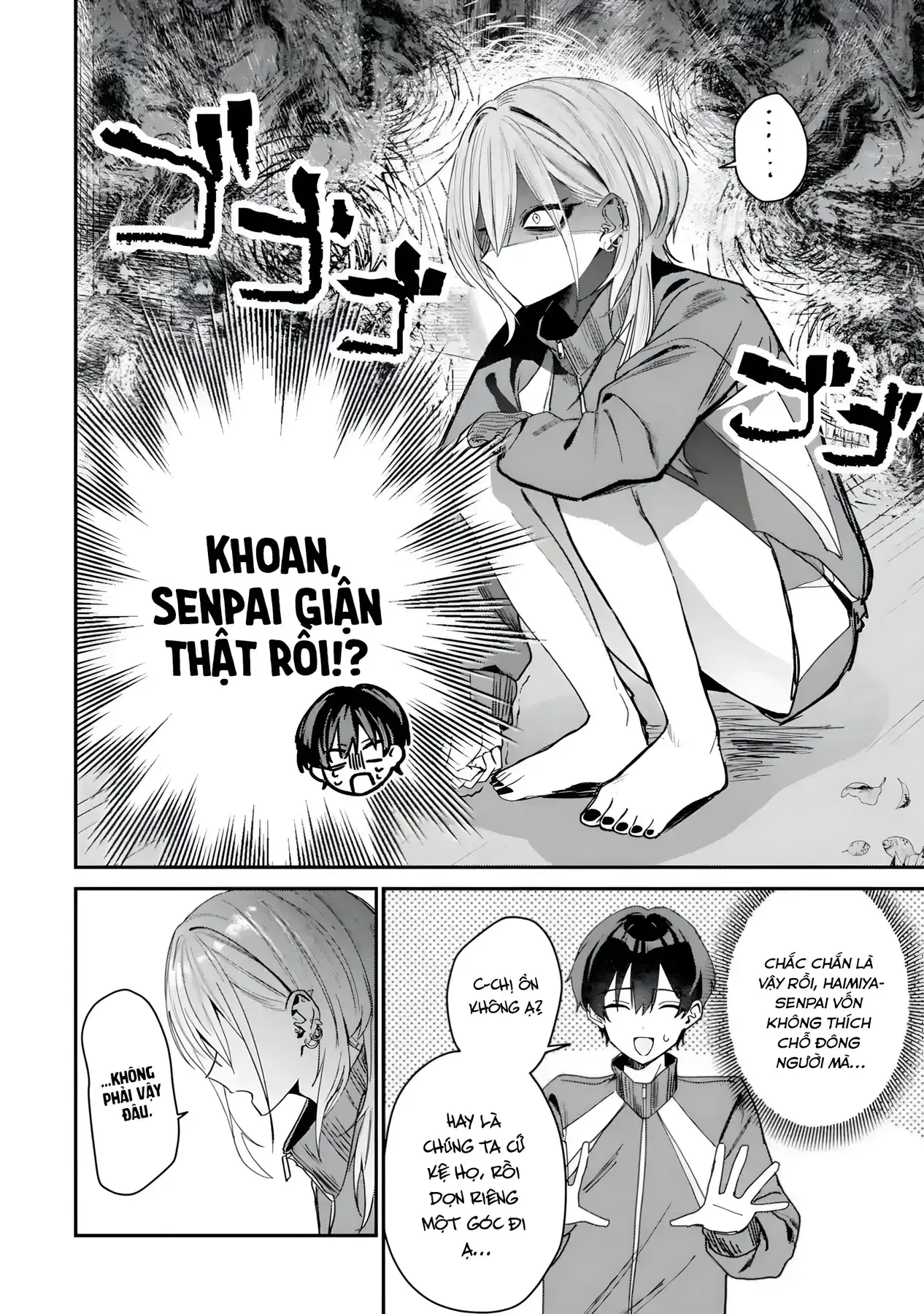 Haimiya-Senpai Không Chỉ Đáng Sợ Mà Còn Dễ Thương Chapter 4 - Trang 8
