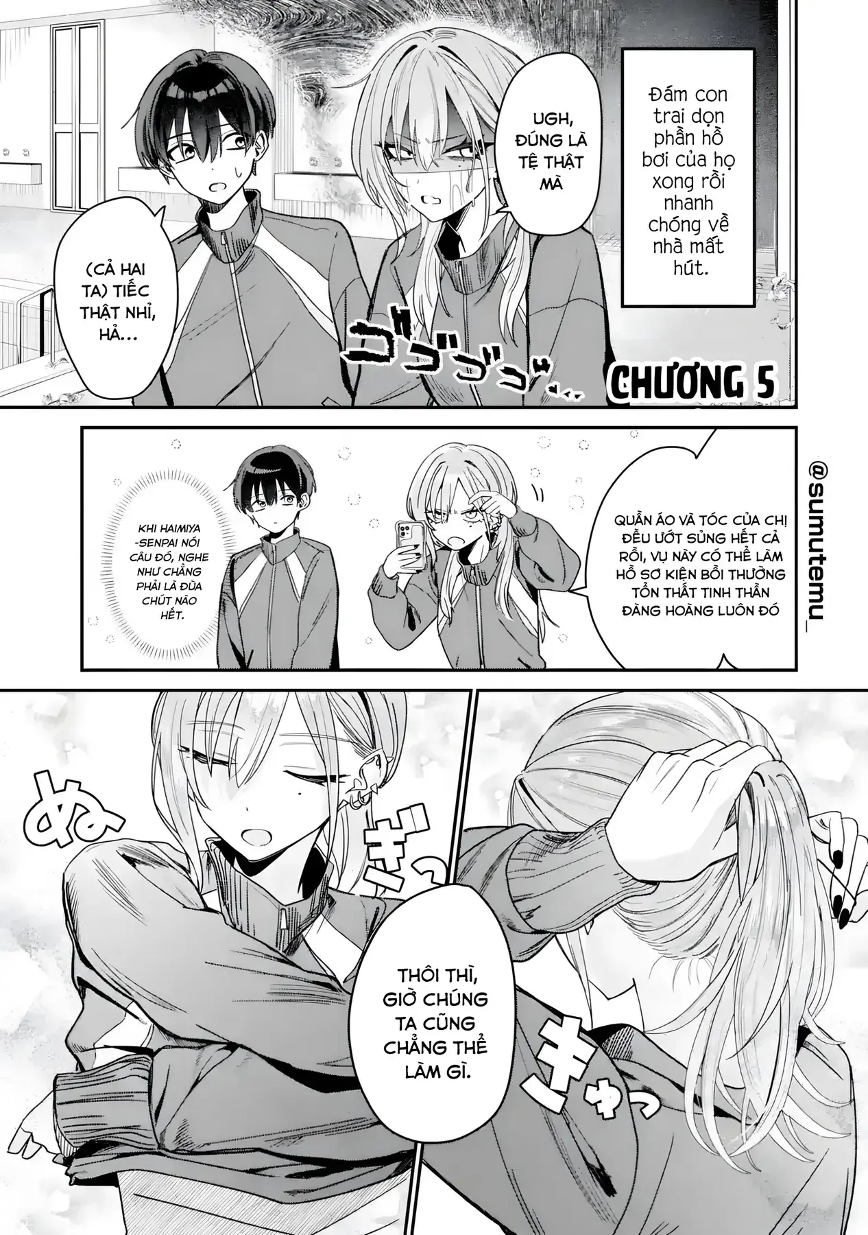 Haimiya-Senpai Không Chỉ Đáng Sợ Mà Còn Dễ Thương Chapter 5 - Trang 3