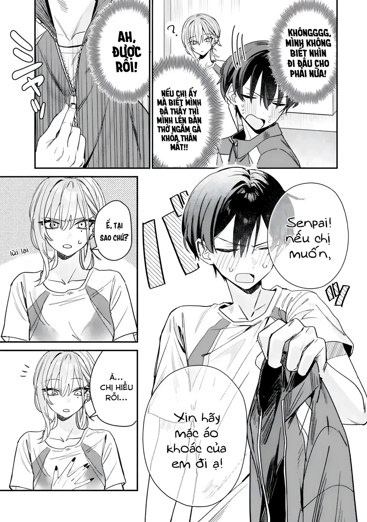 Haimiya-Senpai Không Chỉ Đáng Sợ Mà Còn Dễ Thương Chapter 5 - Trang 5
