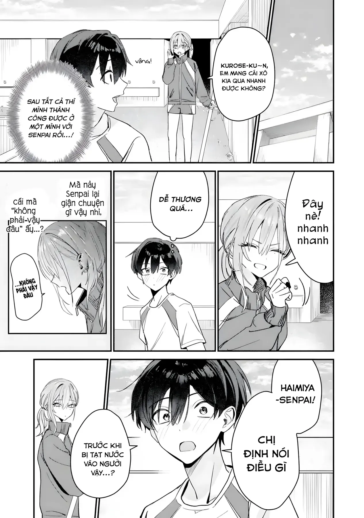 Haimiya-Senpai Không Chỉ Đáng Sợ Mà Còn Dễ Thương Chapter 5 - Trang 7