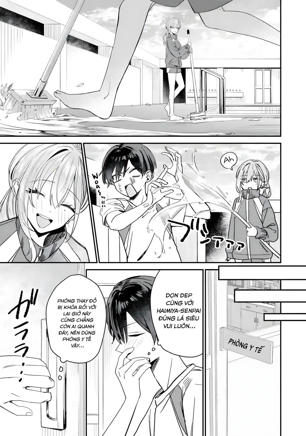 Haimiya-Senpai Không Chỉ Đáng Sợ Mà Còn Dễ Thương Chapter 5 - Trang 9