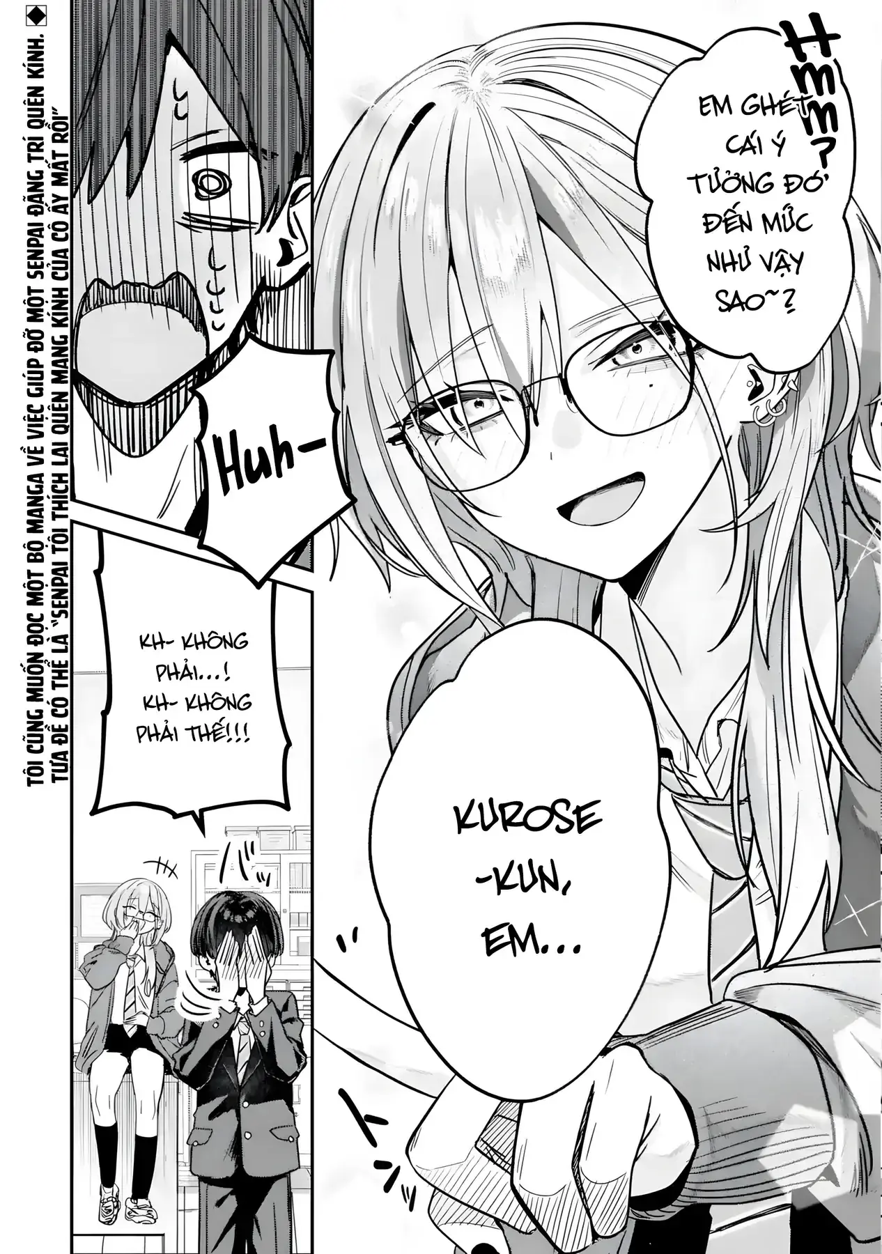 Haimiya-Senpai Không Chỉ Đáng Sợ Mà Còn Dễ Thương Chapter 6 - Trang 12