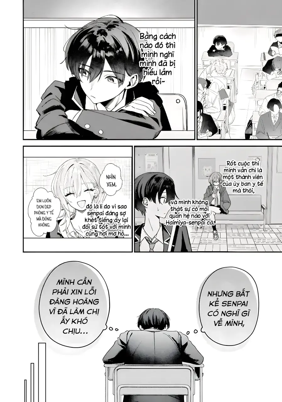 Haimiya-Senpai Không Chỉ Đáng Sợ Mà Còn Dễ Thương Chapter 6 - Trang 6