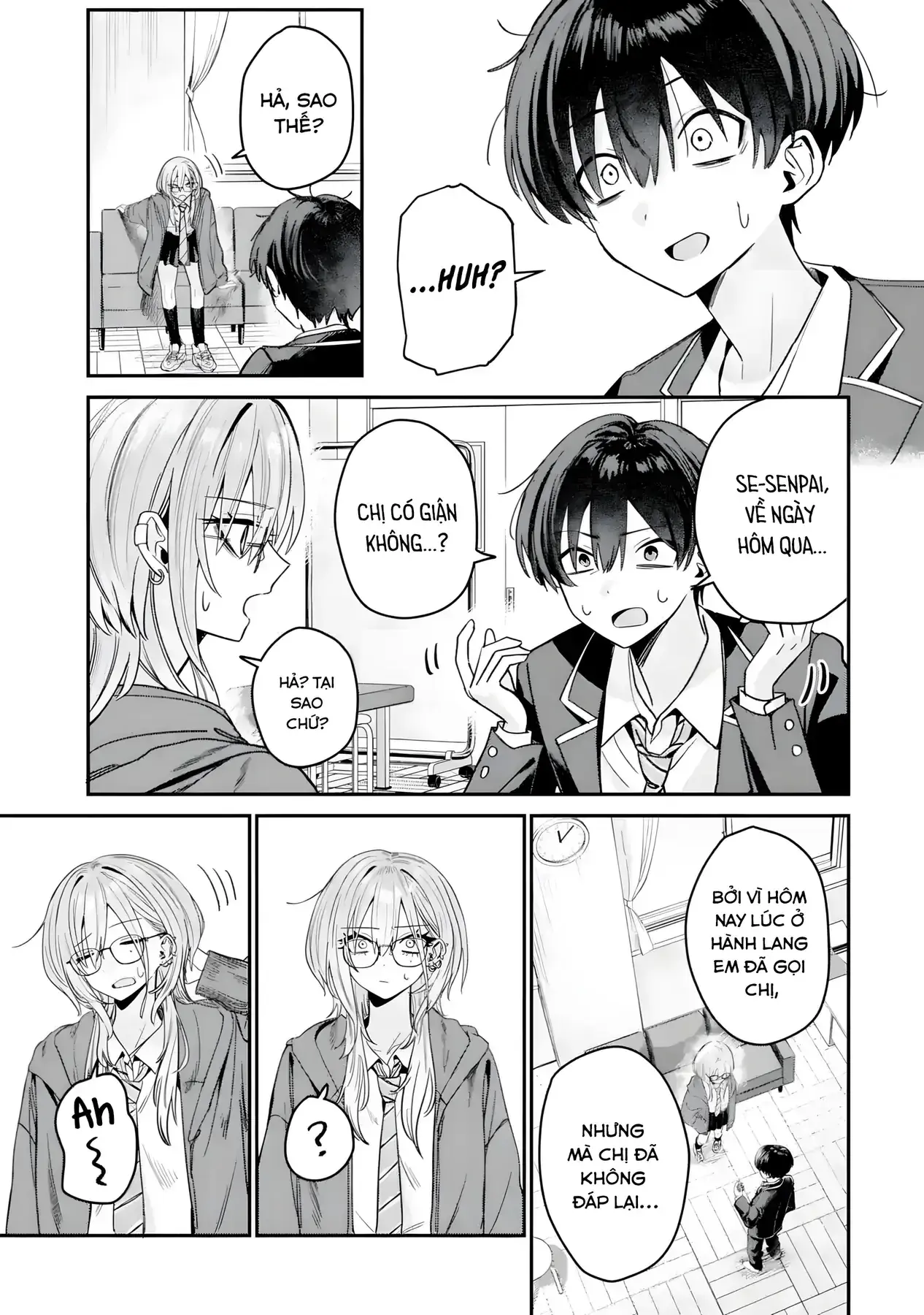 Haimiya-Senpai Không Chỉ Đáng Sợ Mà Còn Dễ Thương Chapter 6 - Trang 9