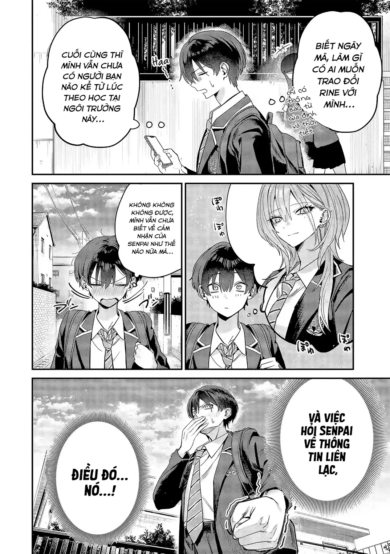 Haimiya-Senpai Không Chỉ Đáng Sợ Mà Còn Dễ Thương Chapter 7 - Trang 4