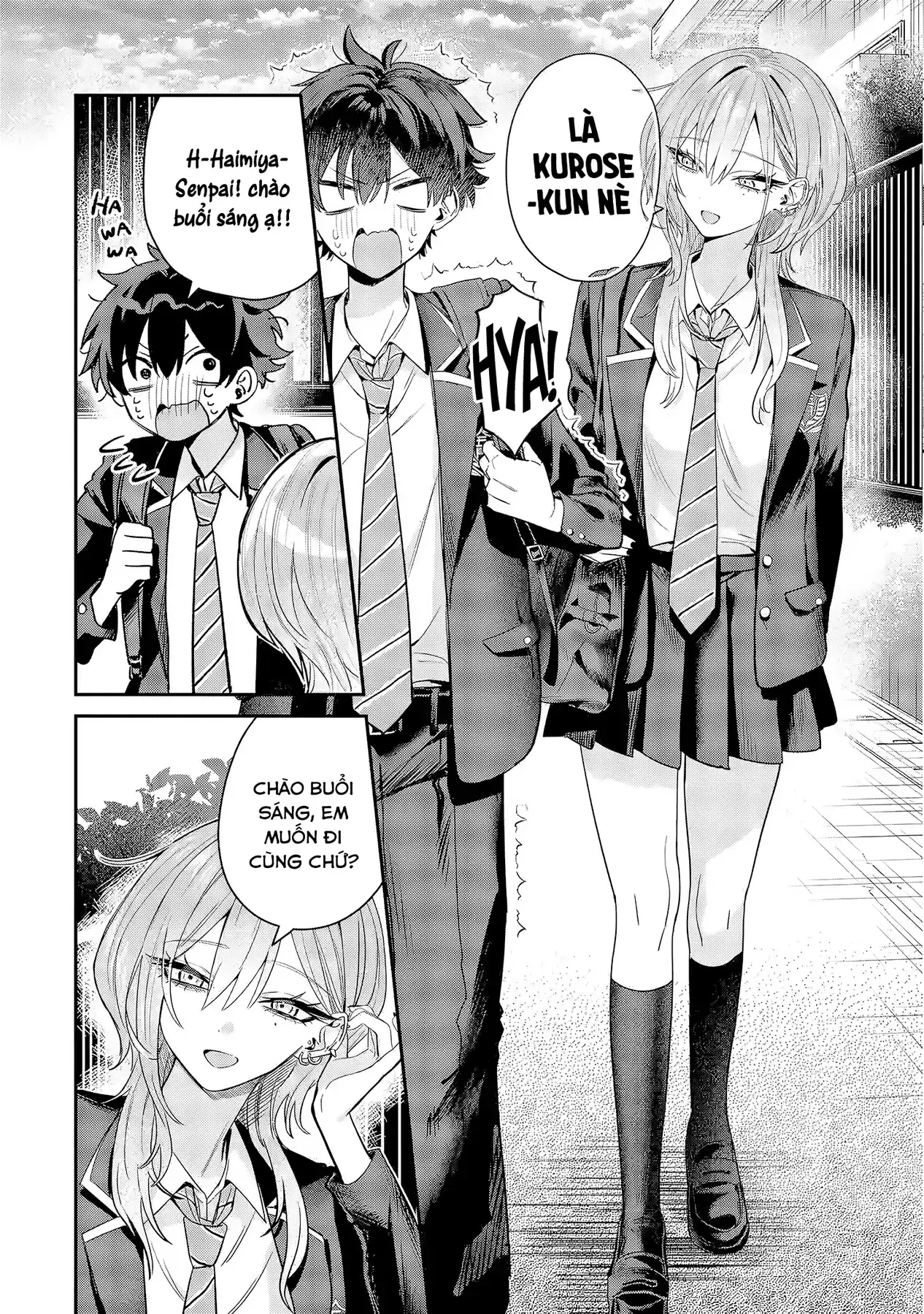 Haimiya-Senpai Không Chỉ Đáng Sợ Mà Còn Dễ Thương Chapter 7 - Trang 6