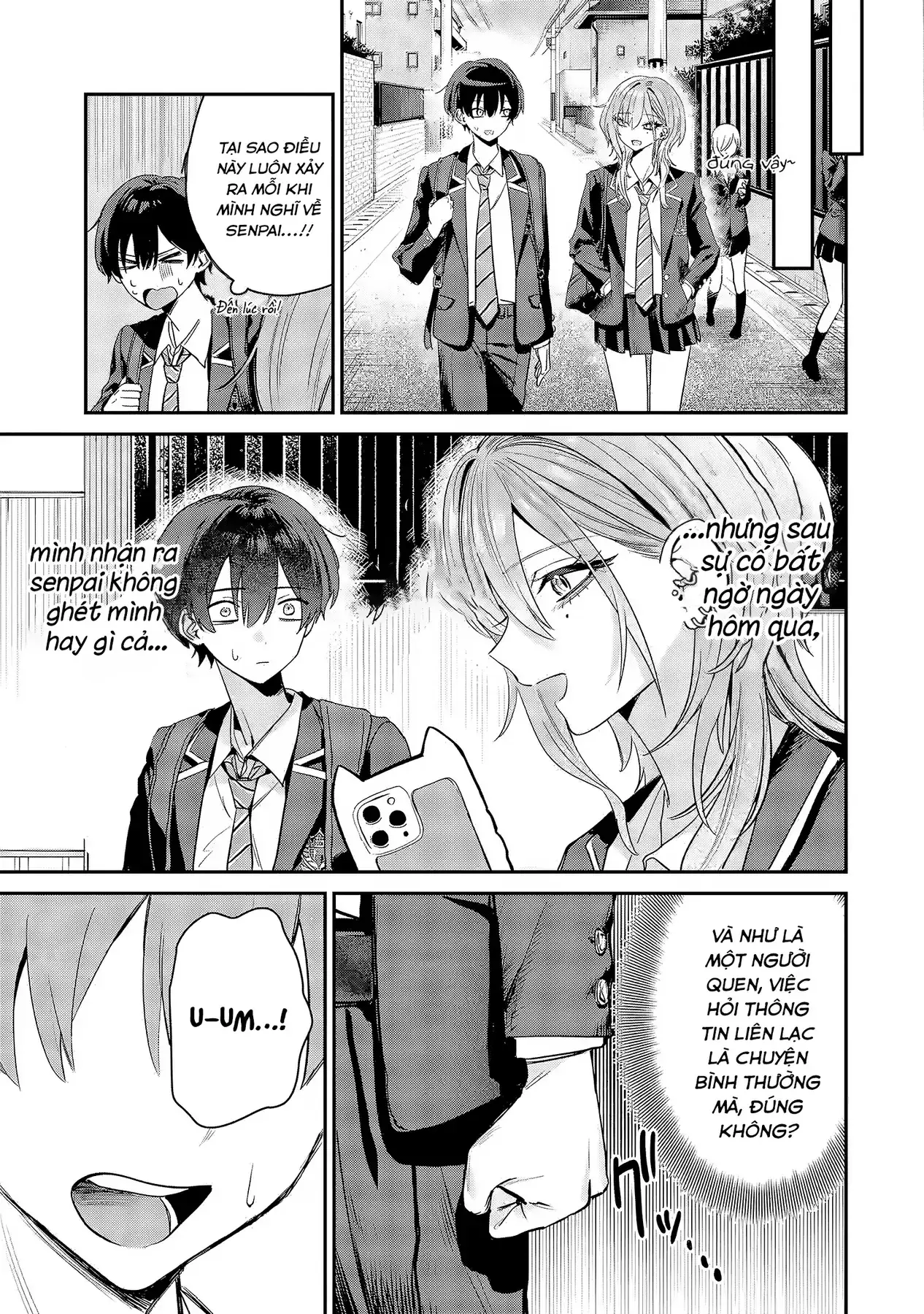 Haimiya-Senpai Không Chỉ Đáng Sợ Mà Còn Dễ Thương Chapter 7 - Trang 7